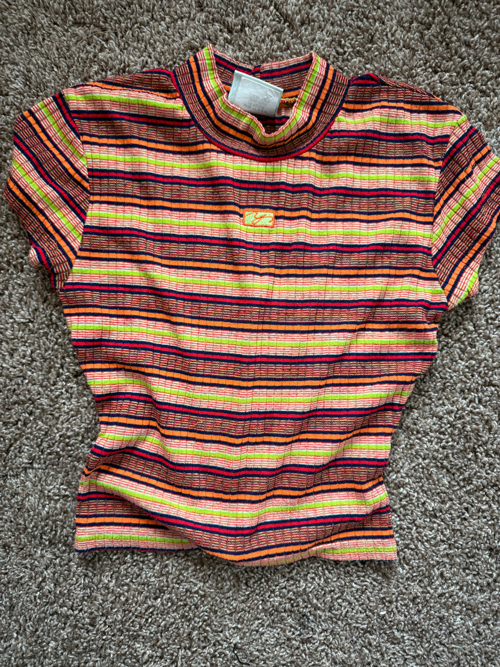 Retro Striped Top