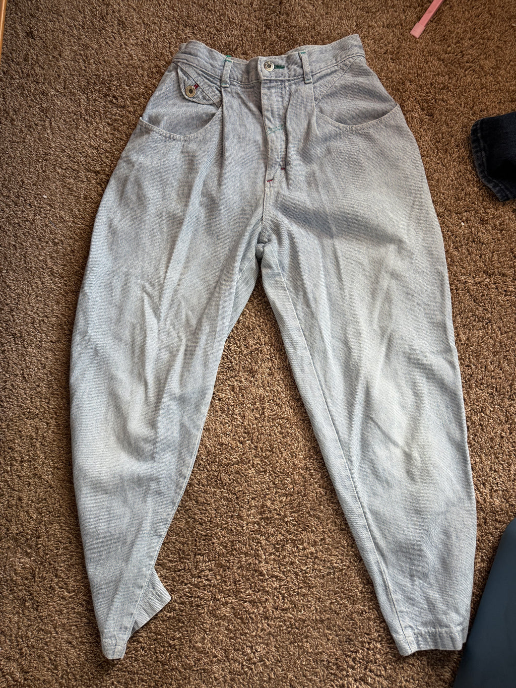 Vintage Lee Patterned Jeans