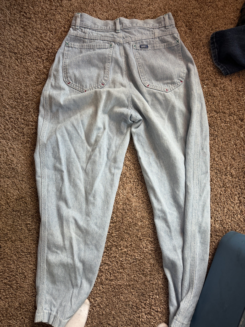 Vintage Lee Patterned Jeans