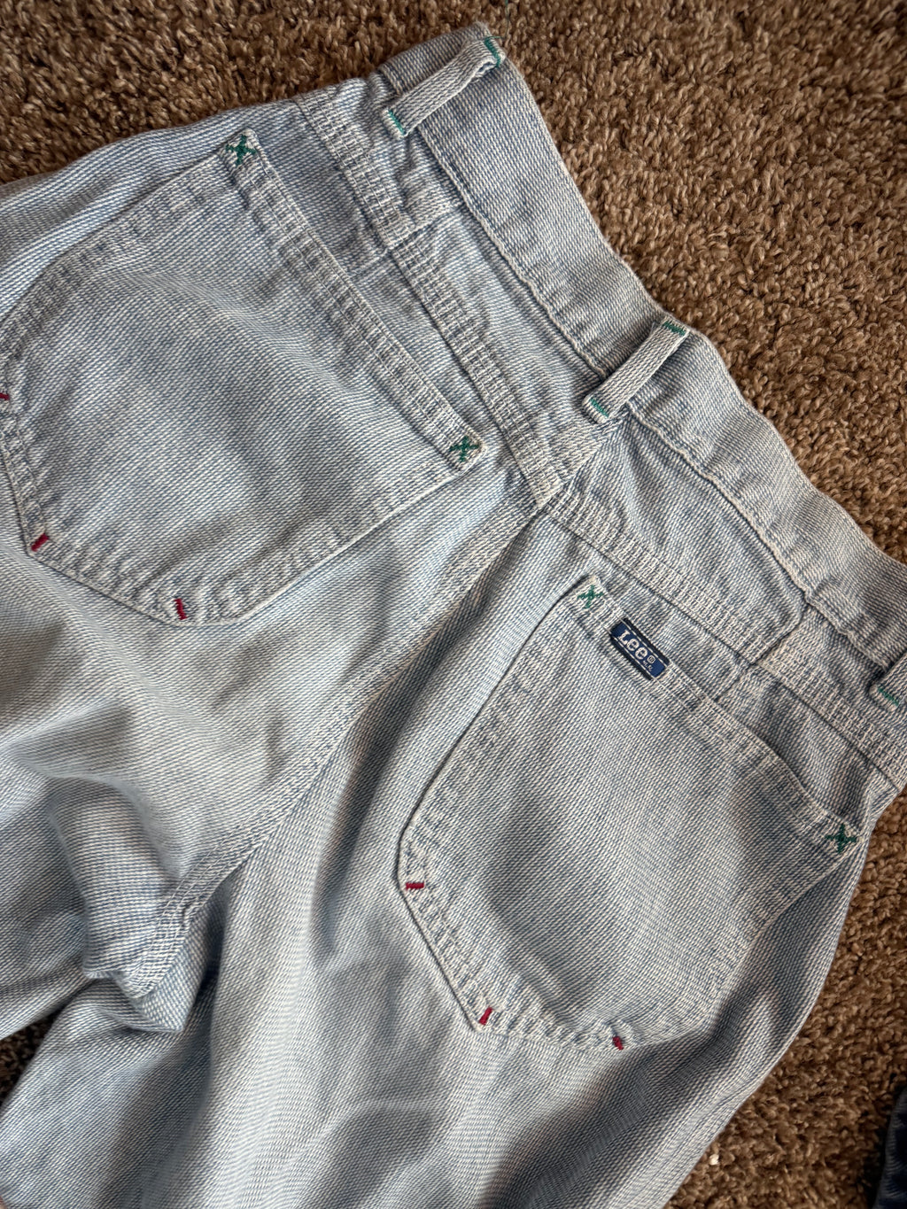 Vintage Lee Patterned Jeans