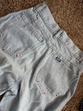 Vintage Lee Patterned Jeans