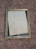 Antique Gold and Emerald Frame 8x10