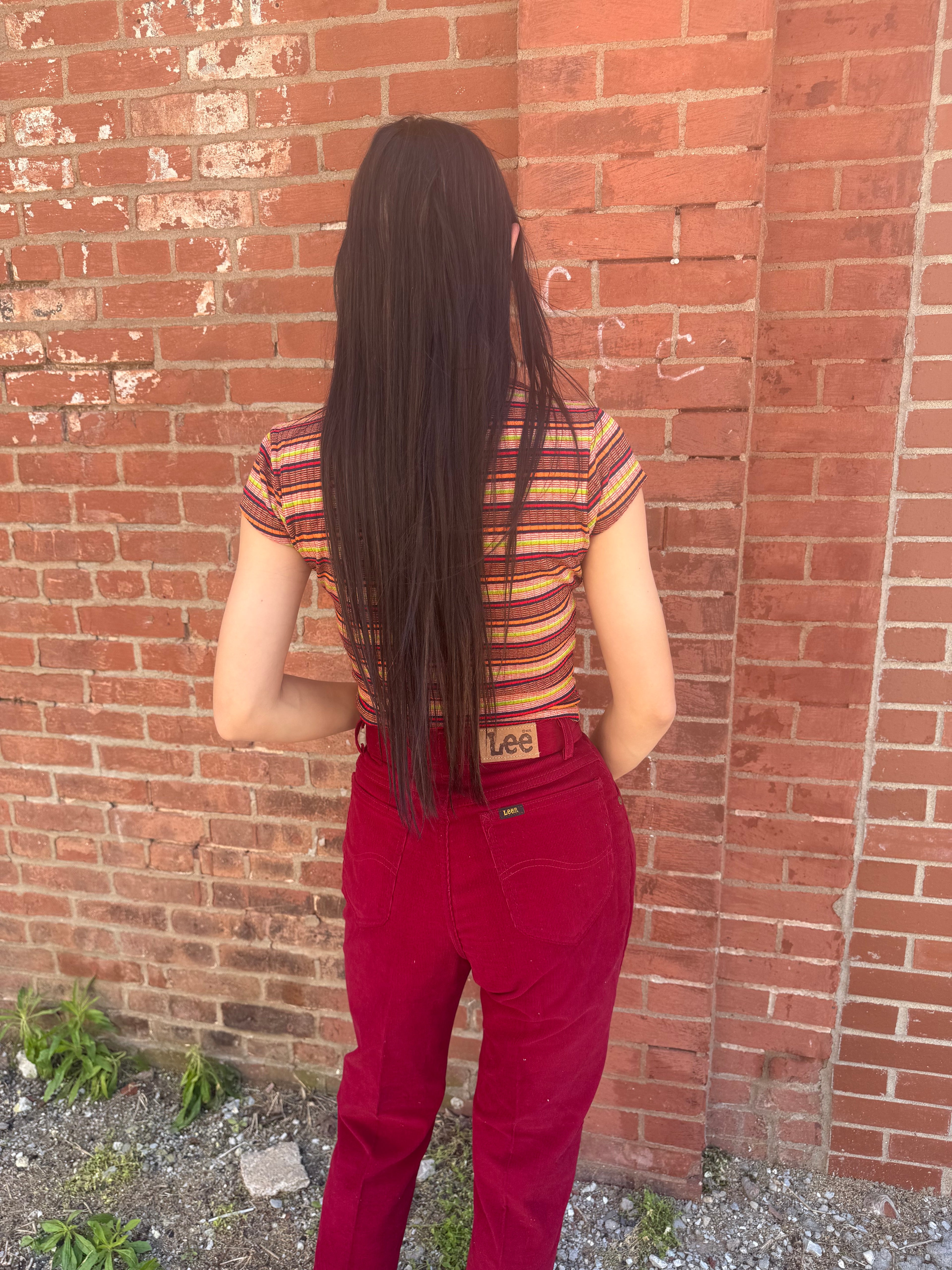 Vintage Lee Red Corduroy Jeans