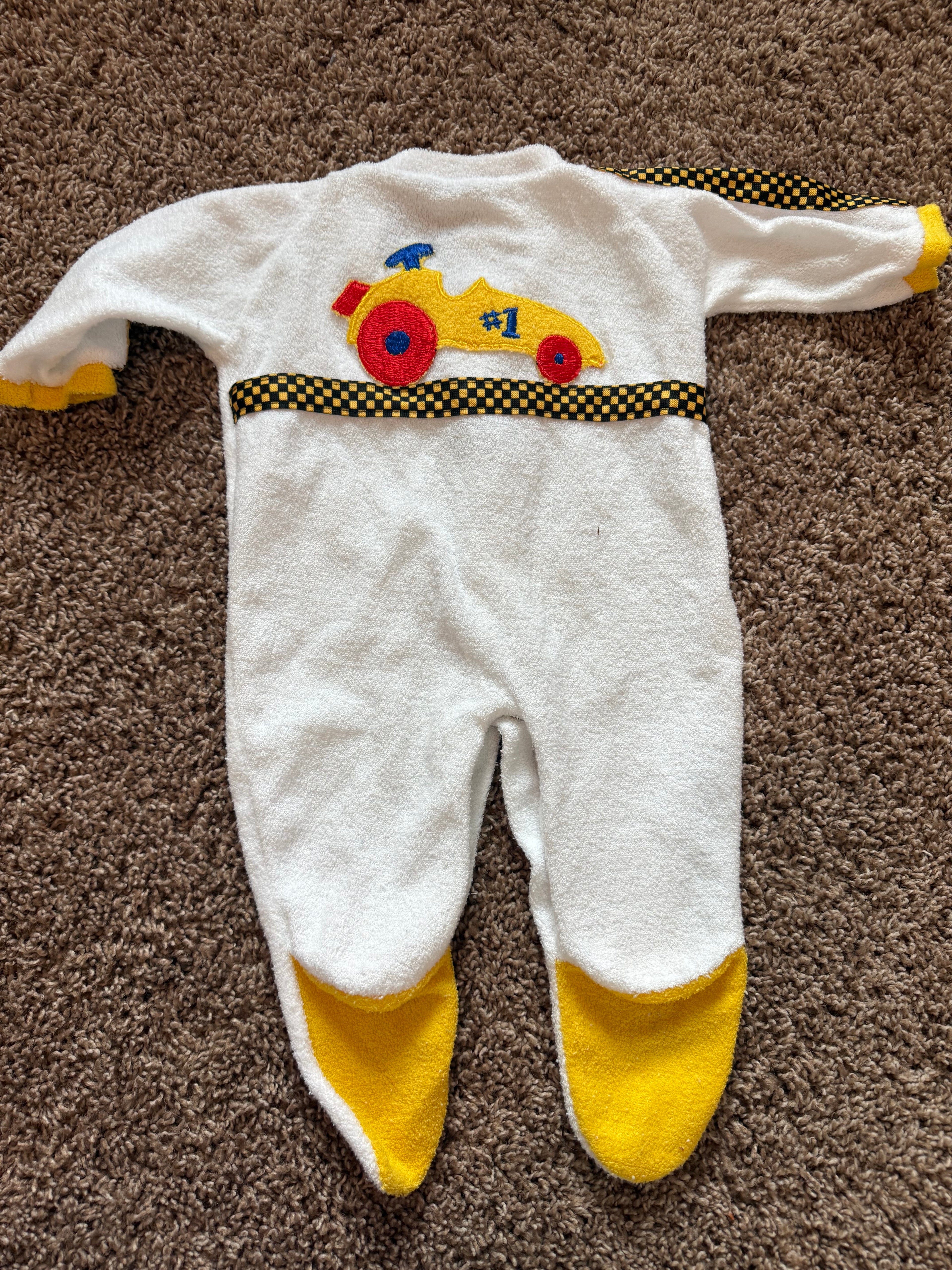 Vintage Terrycloth Racing Sleeper