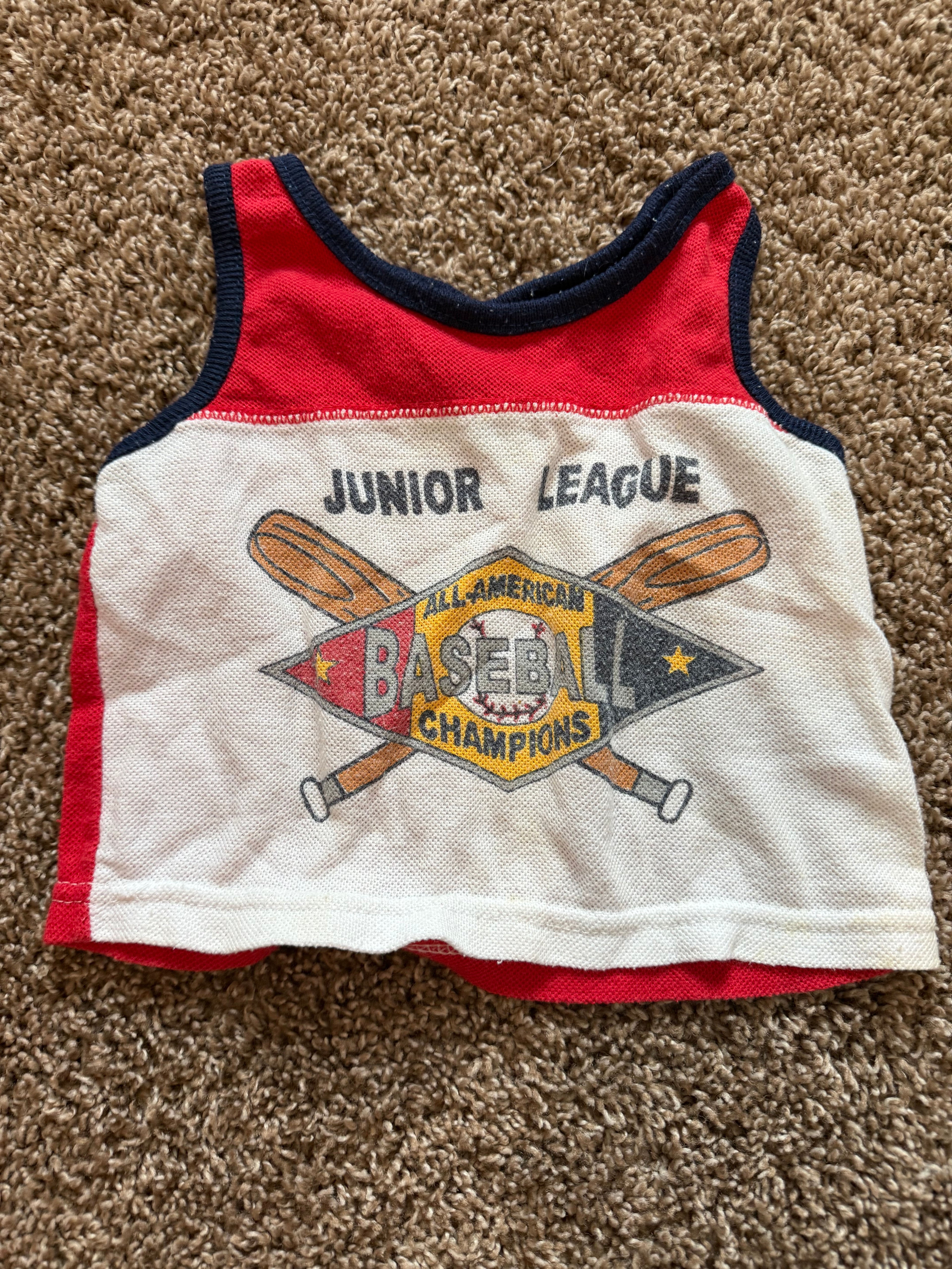 Vintage Junior League Baseball Tank