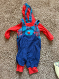 Vintage Elmo Overall Set
