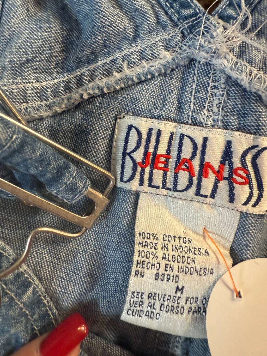 Vintage BillBlass Denim Shortalls