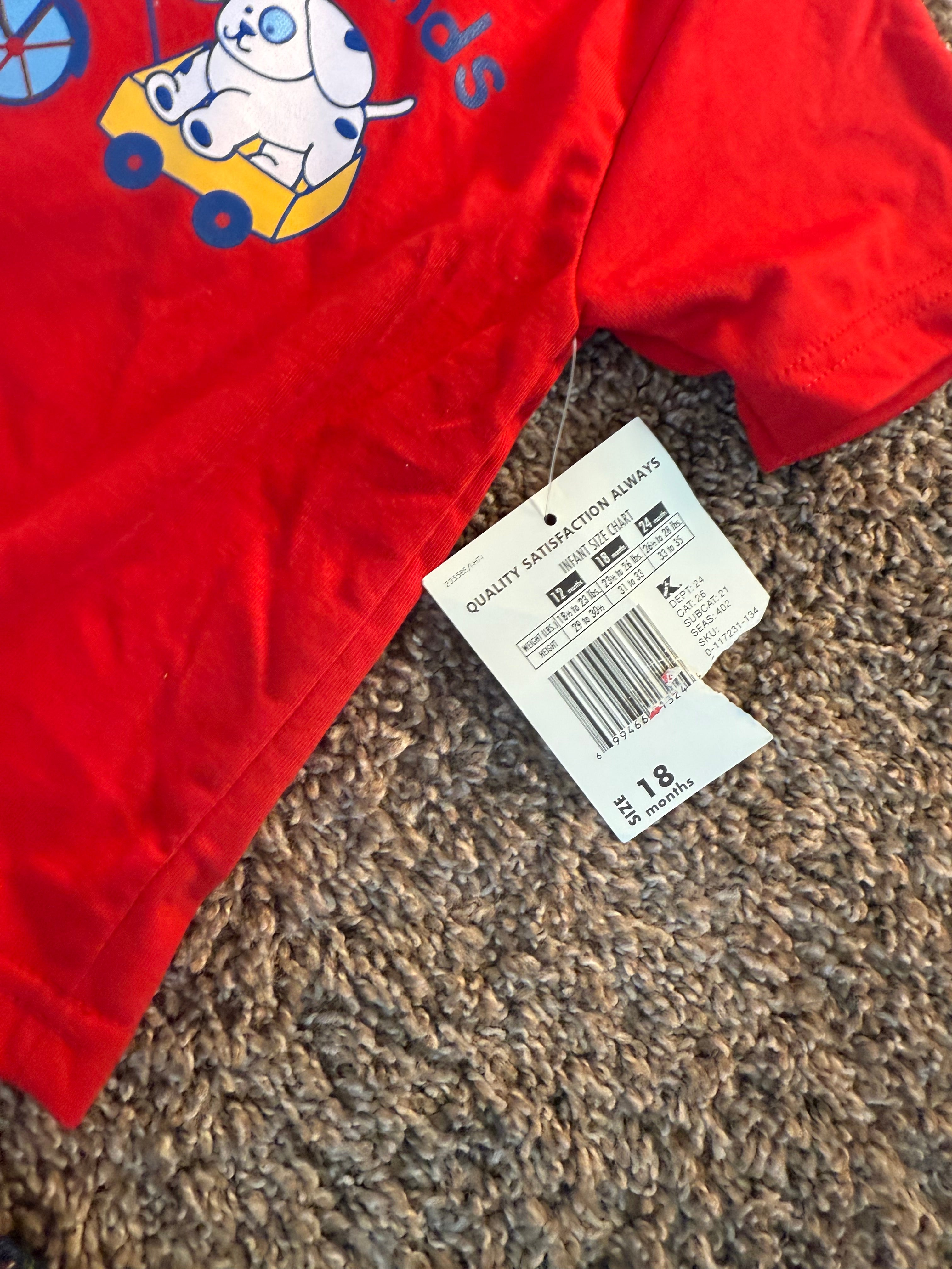 NWT Boys "Best Friends" Play Outfit