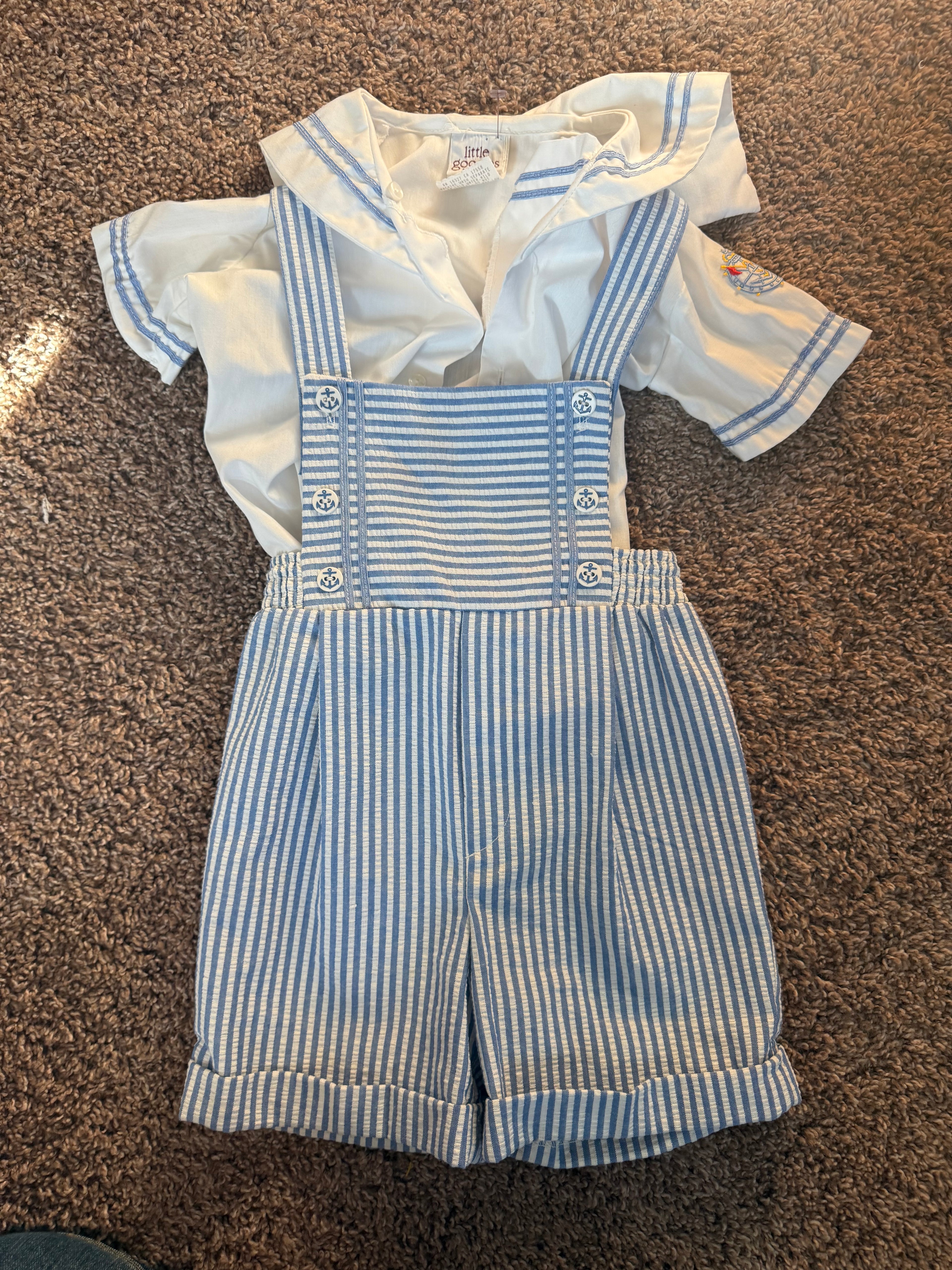 Vintage Sailor Jumper Set