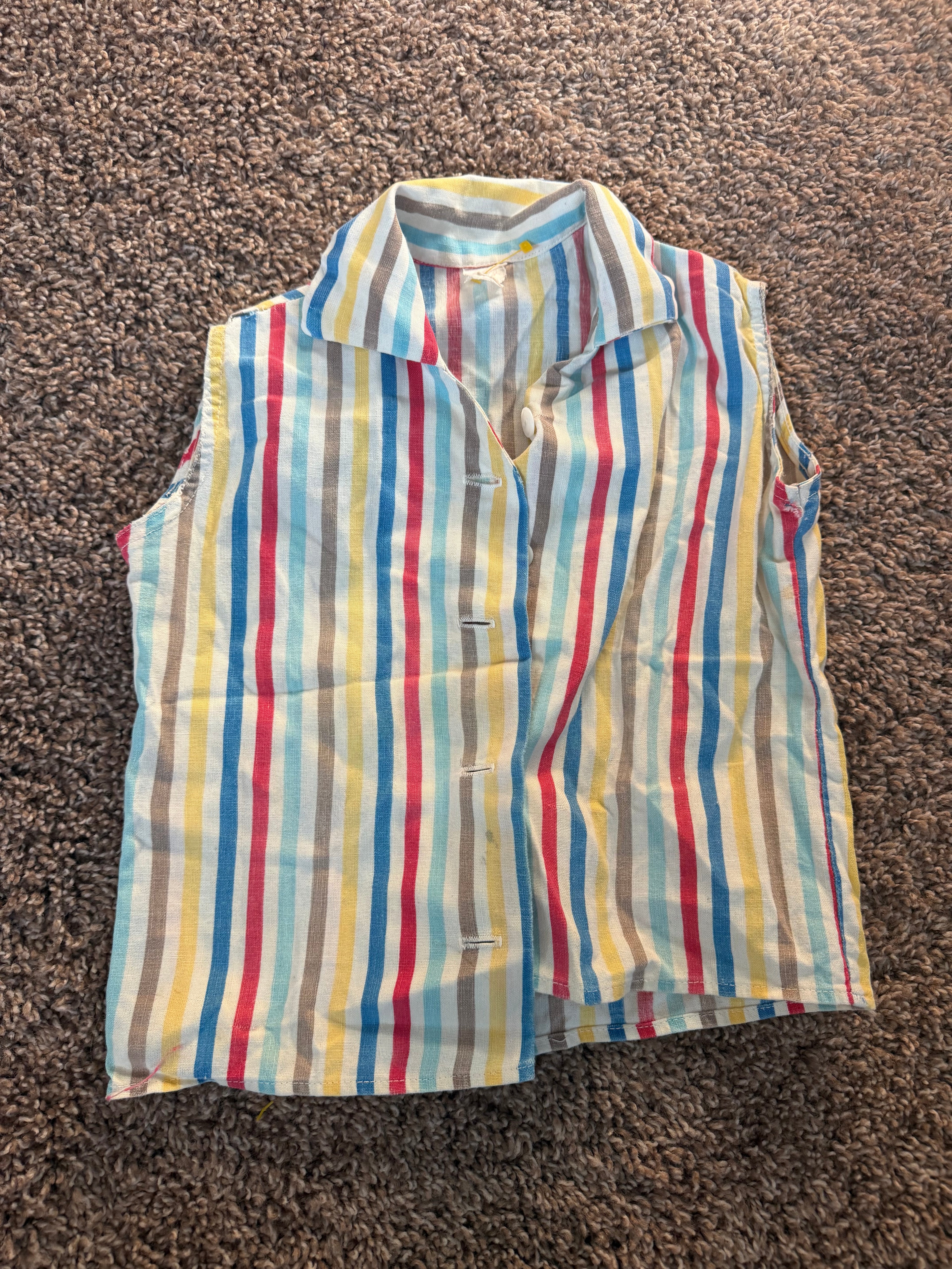 Retro Striped Top