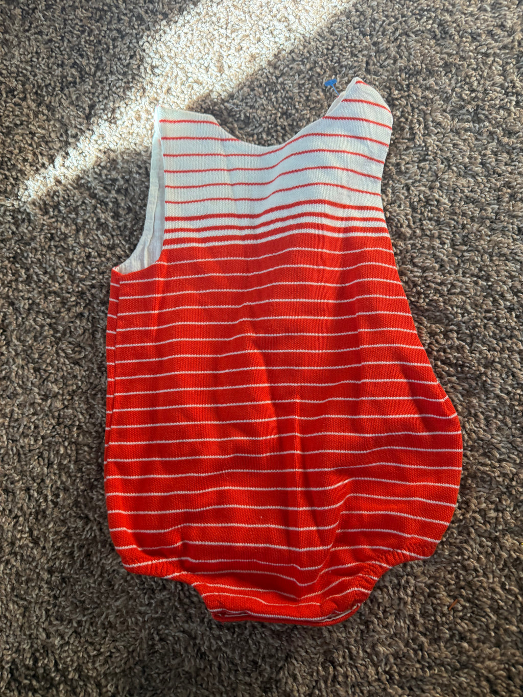 Vintage Striped Sunsuit