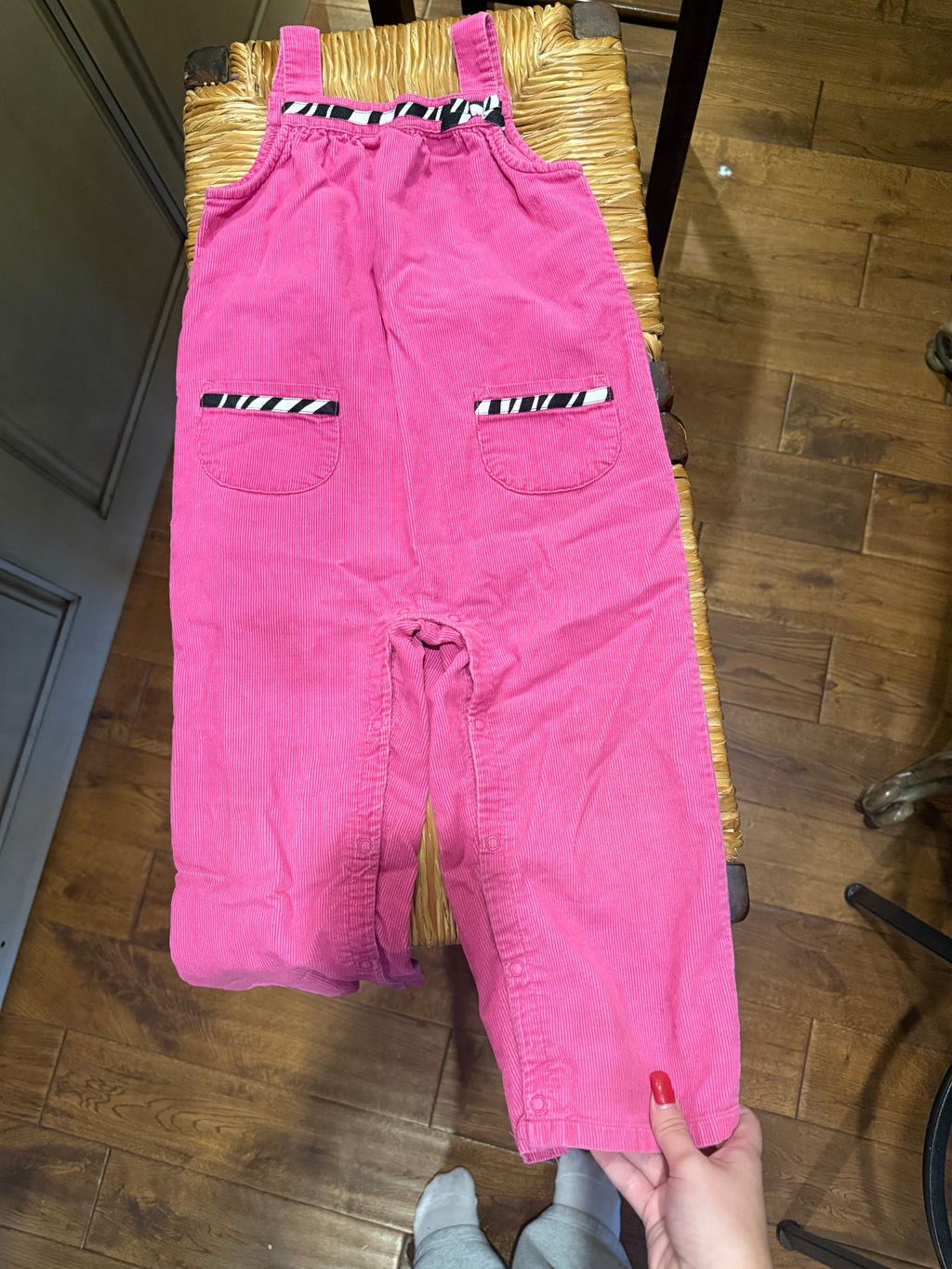 Y2K Pink Zebra Jumper