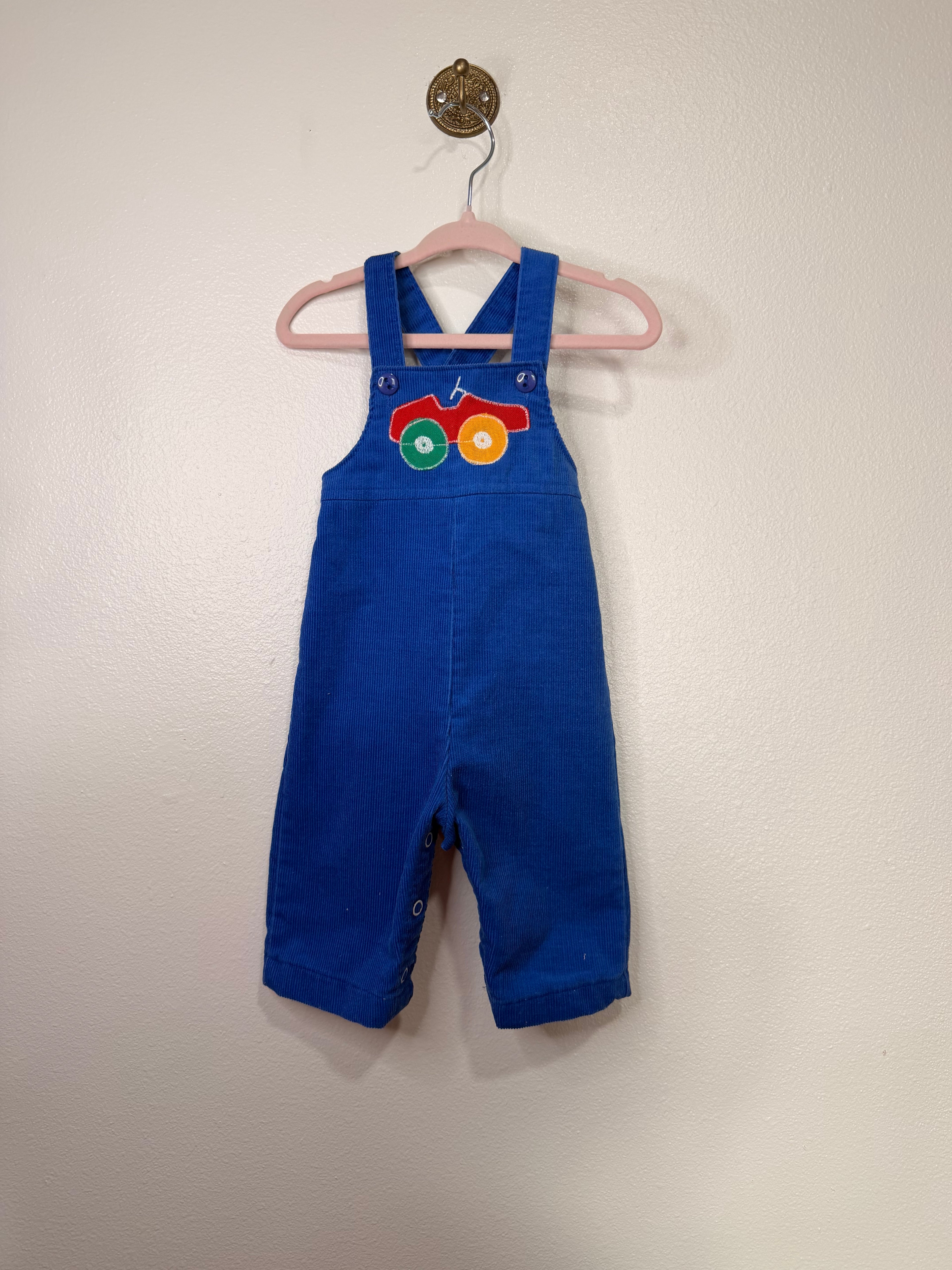 Vintage Corduroy Car Overalls