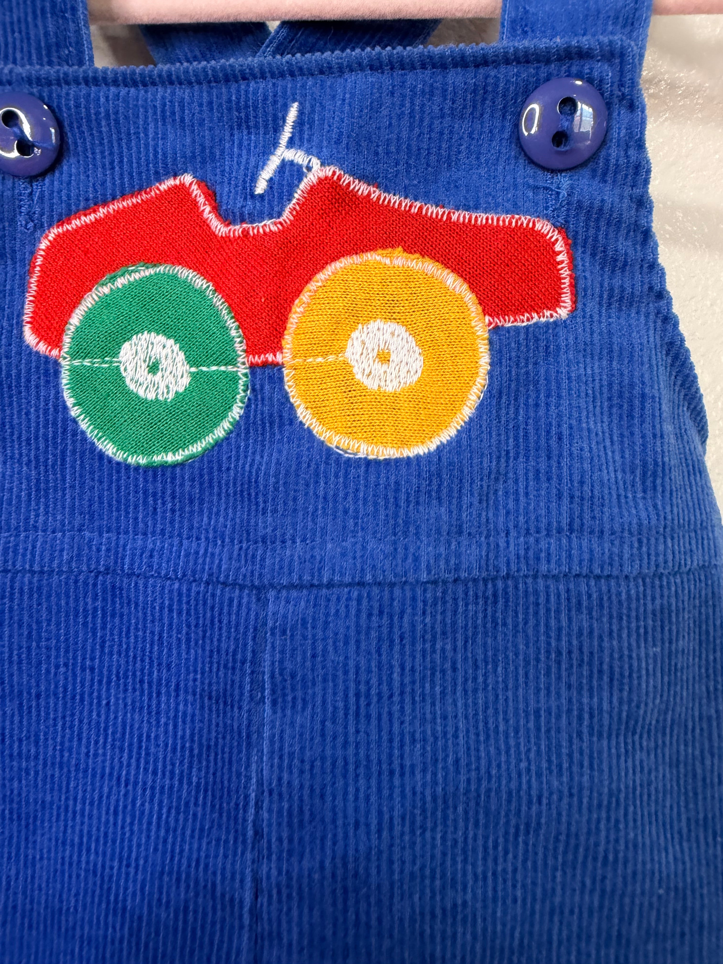 Vintage Corduroy Car Overalls