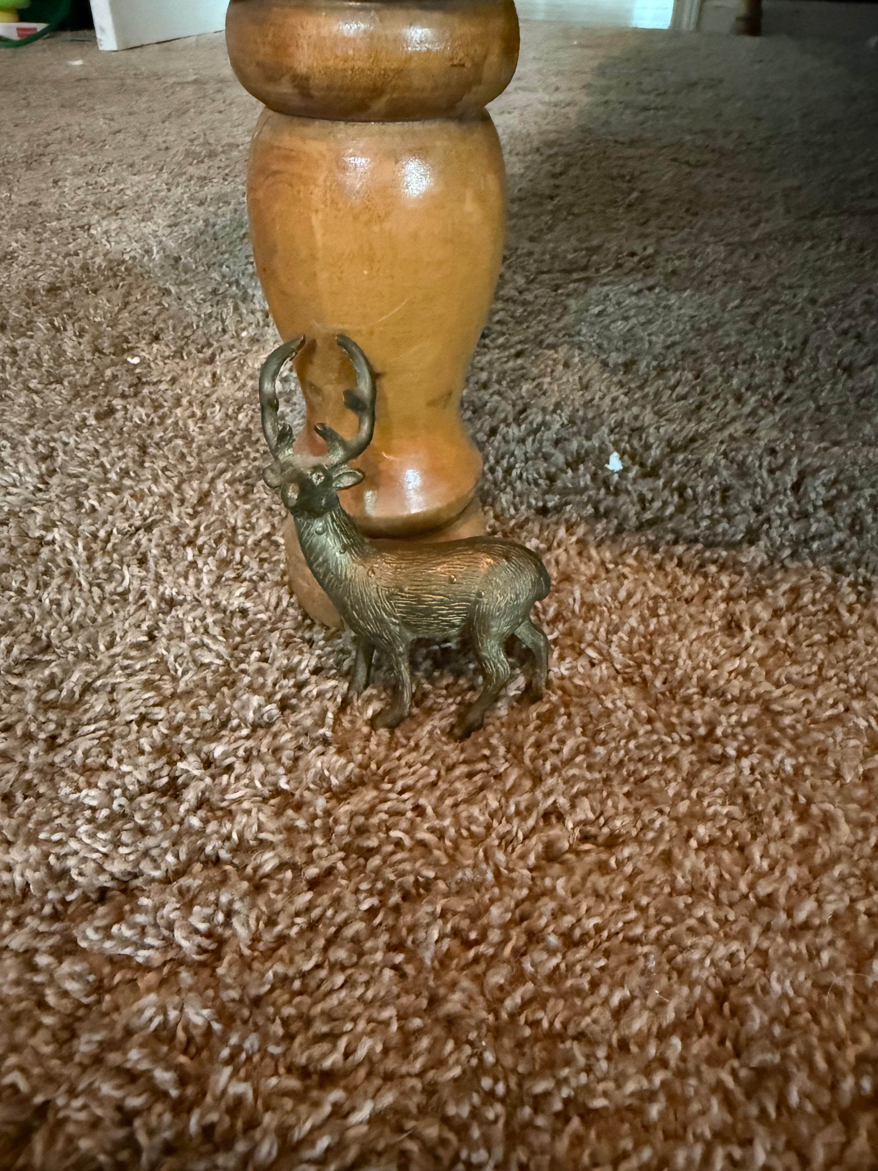 Antique Brass Buck