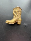 Antique Brass Boot