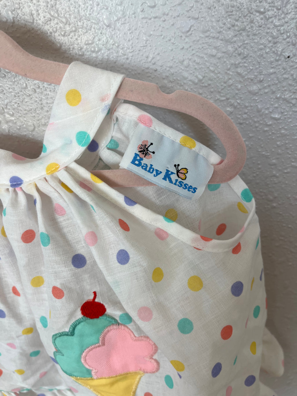 Vintage Ice Cream Polka-dot Outfit