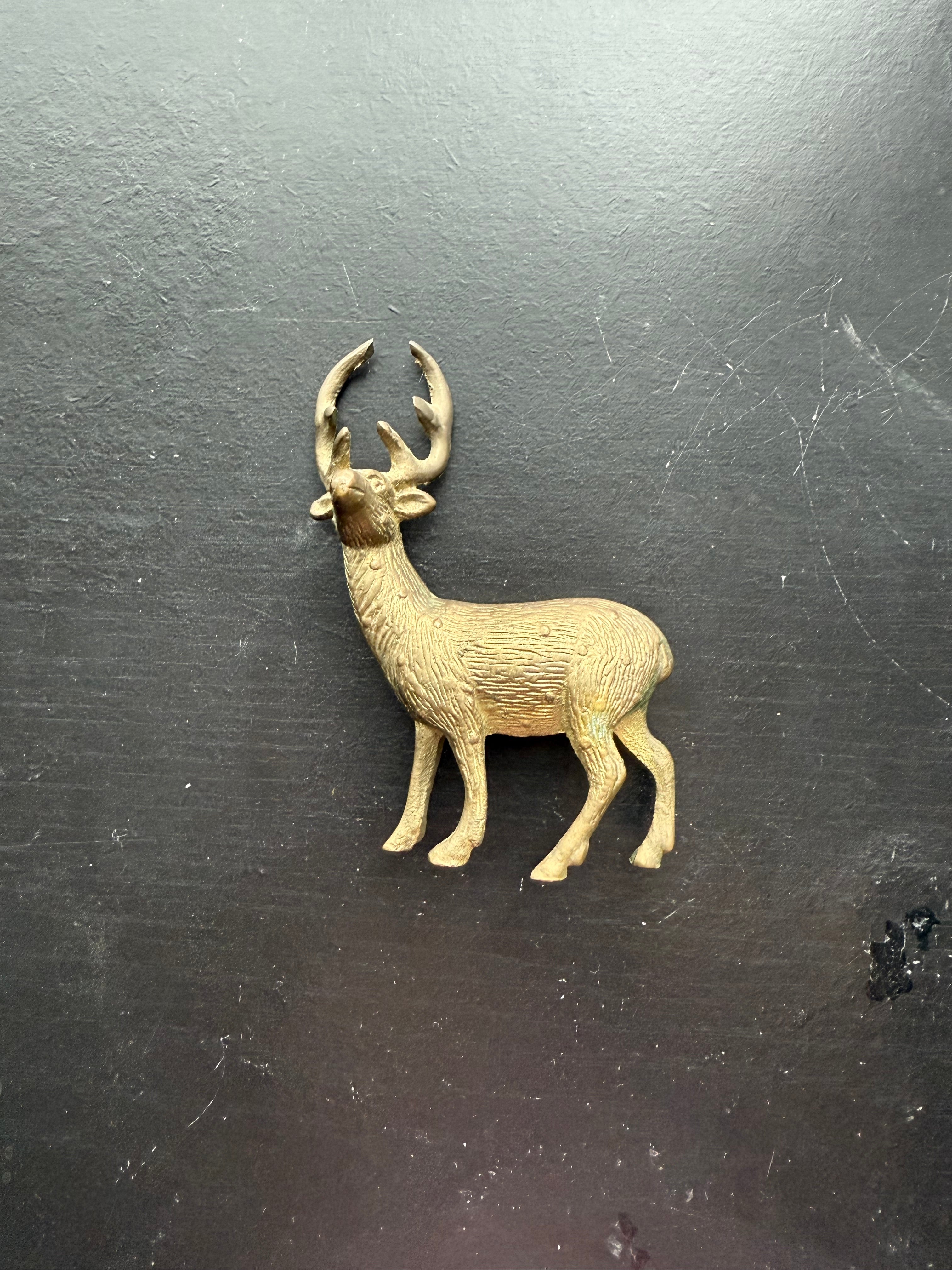 Antique Brass Buck