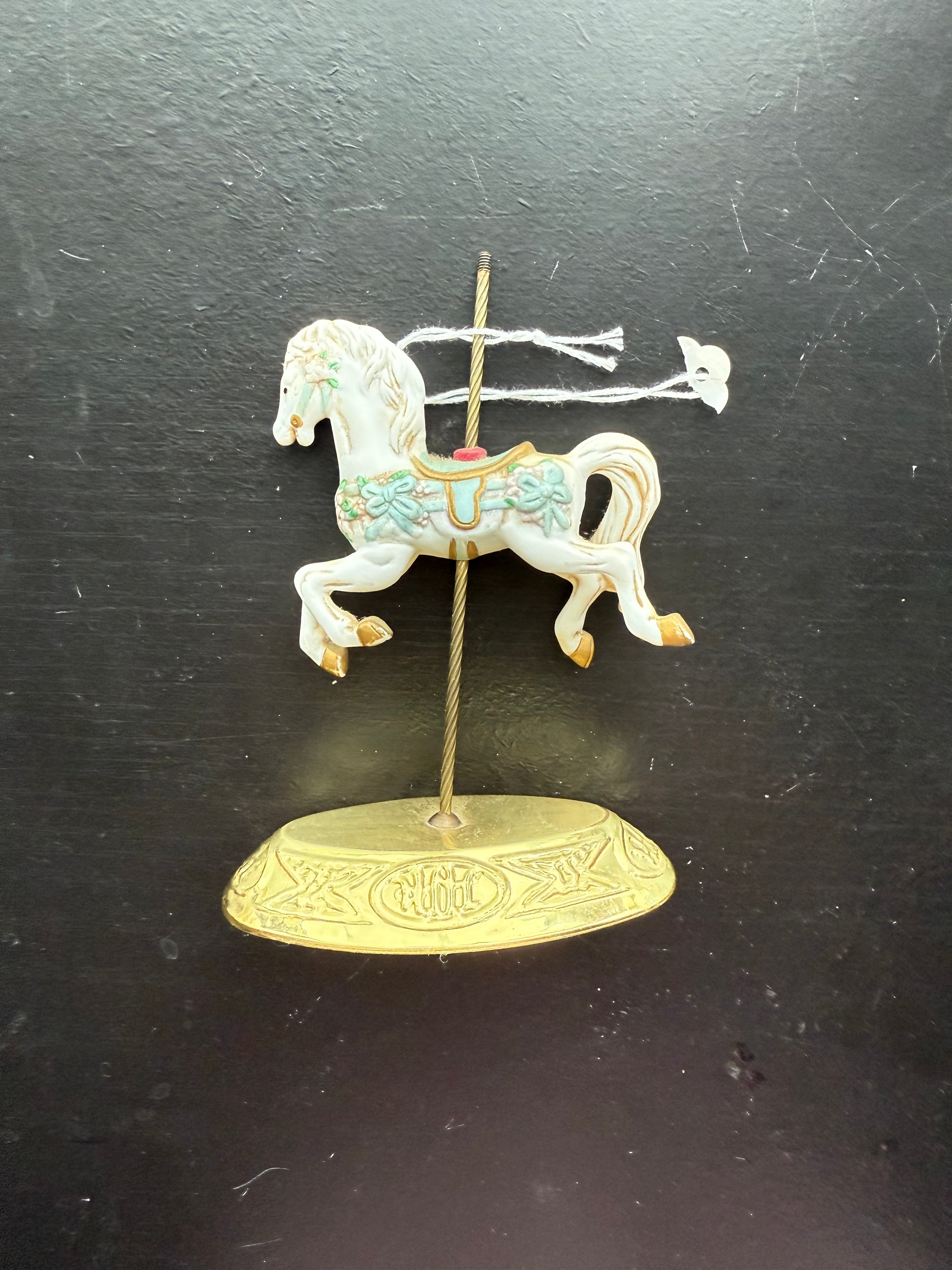 Antique Pastel Carousel Horse