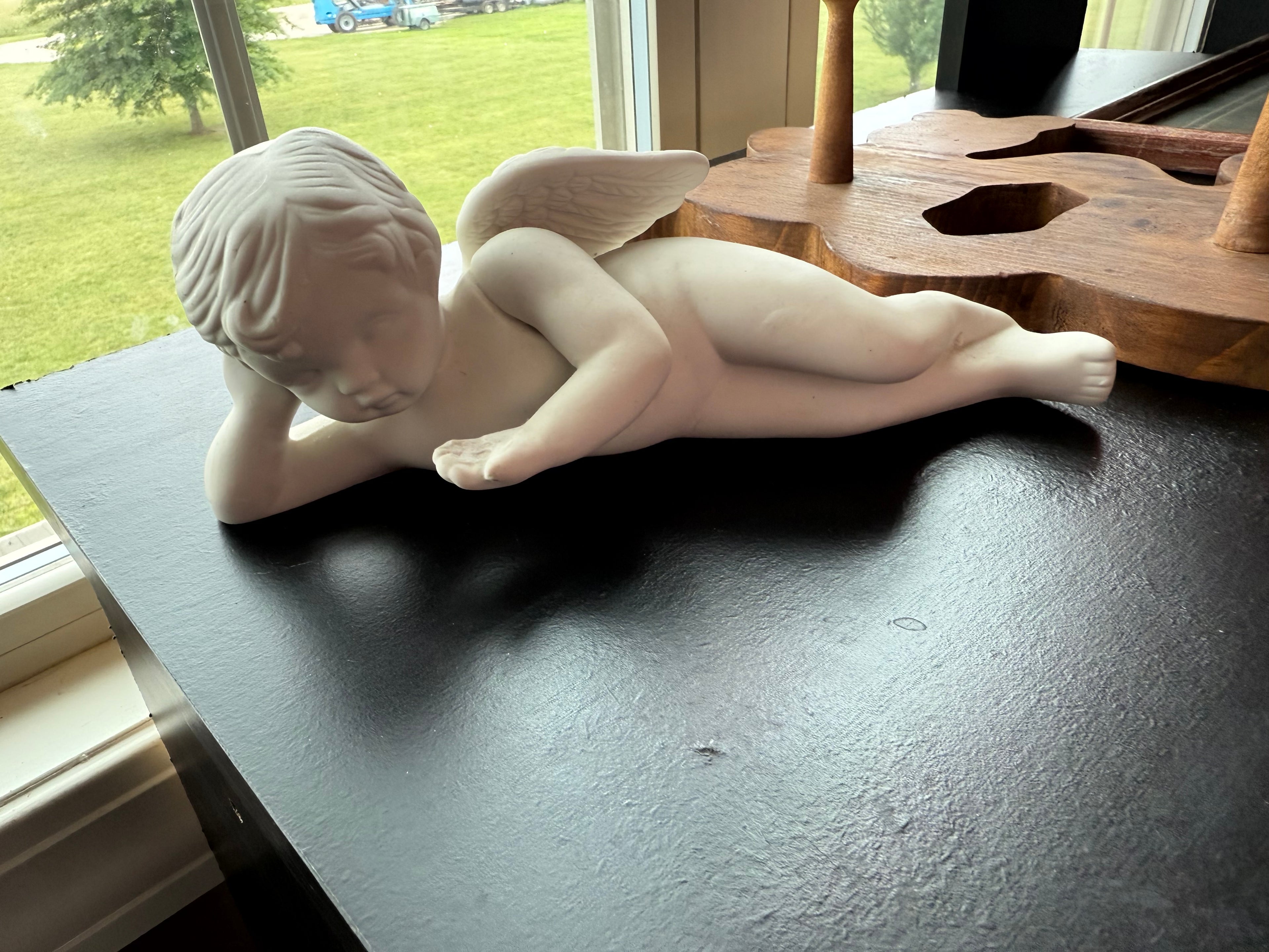 Antique Porcelain Angel