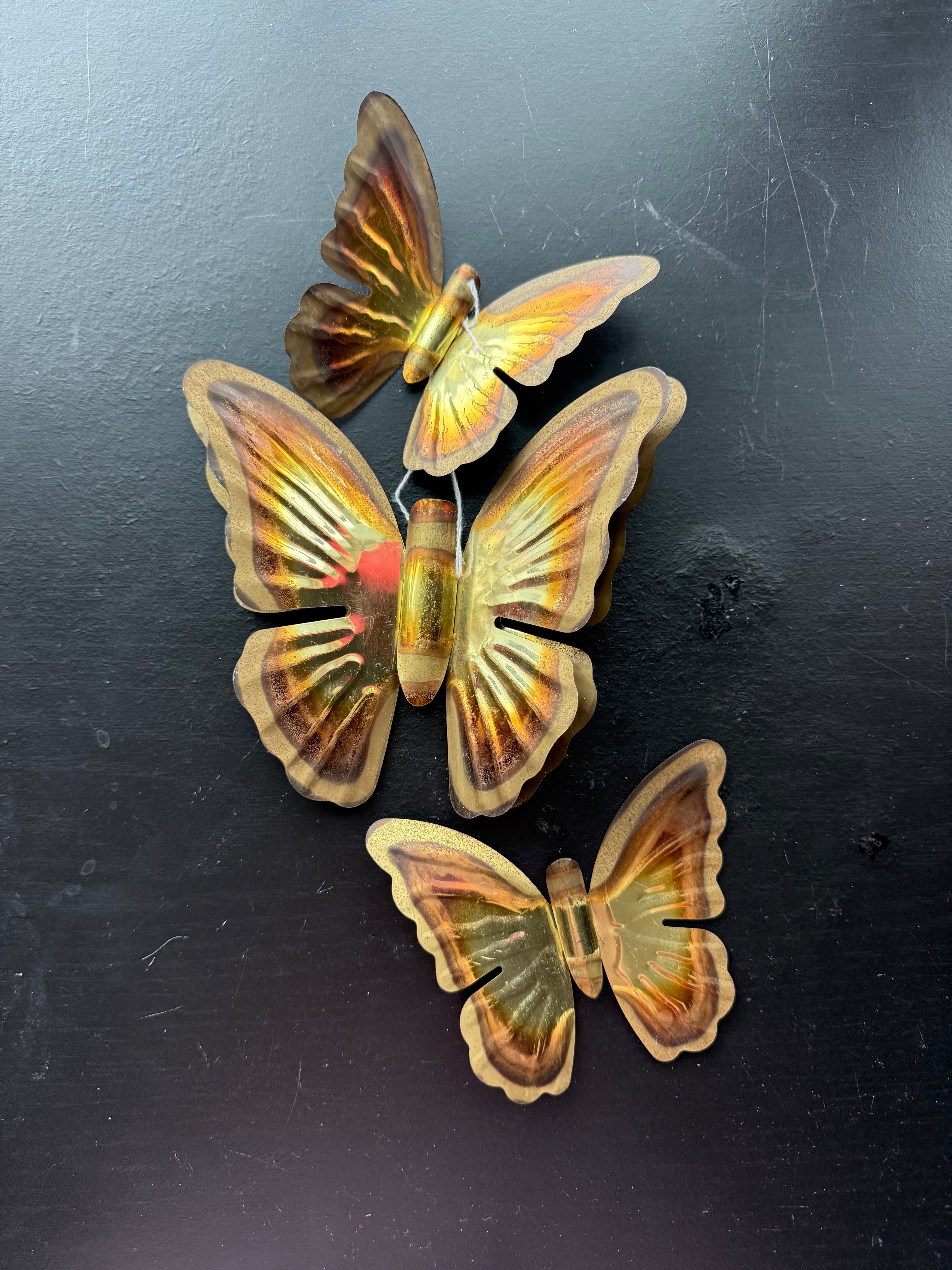Gold/Brass Butterfly Wall Decor
