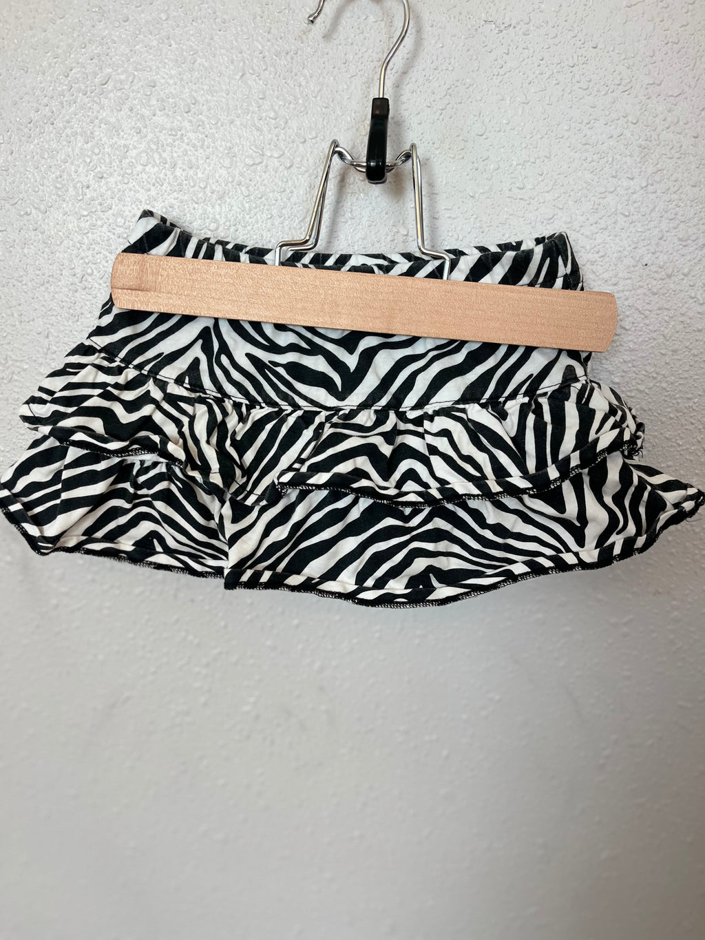 Vintage Zebra Print Skirt