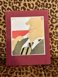 Antique Wine Coffee Table Book