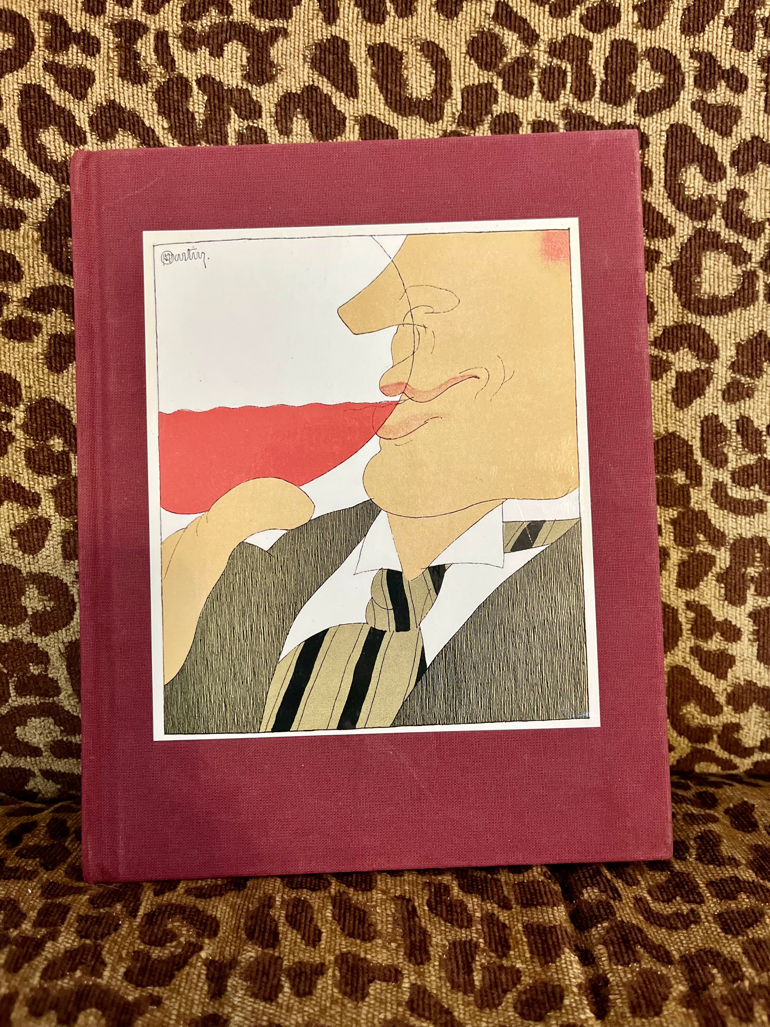 Antique Wine Coffee Table Book