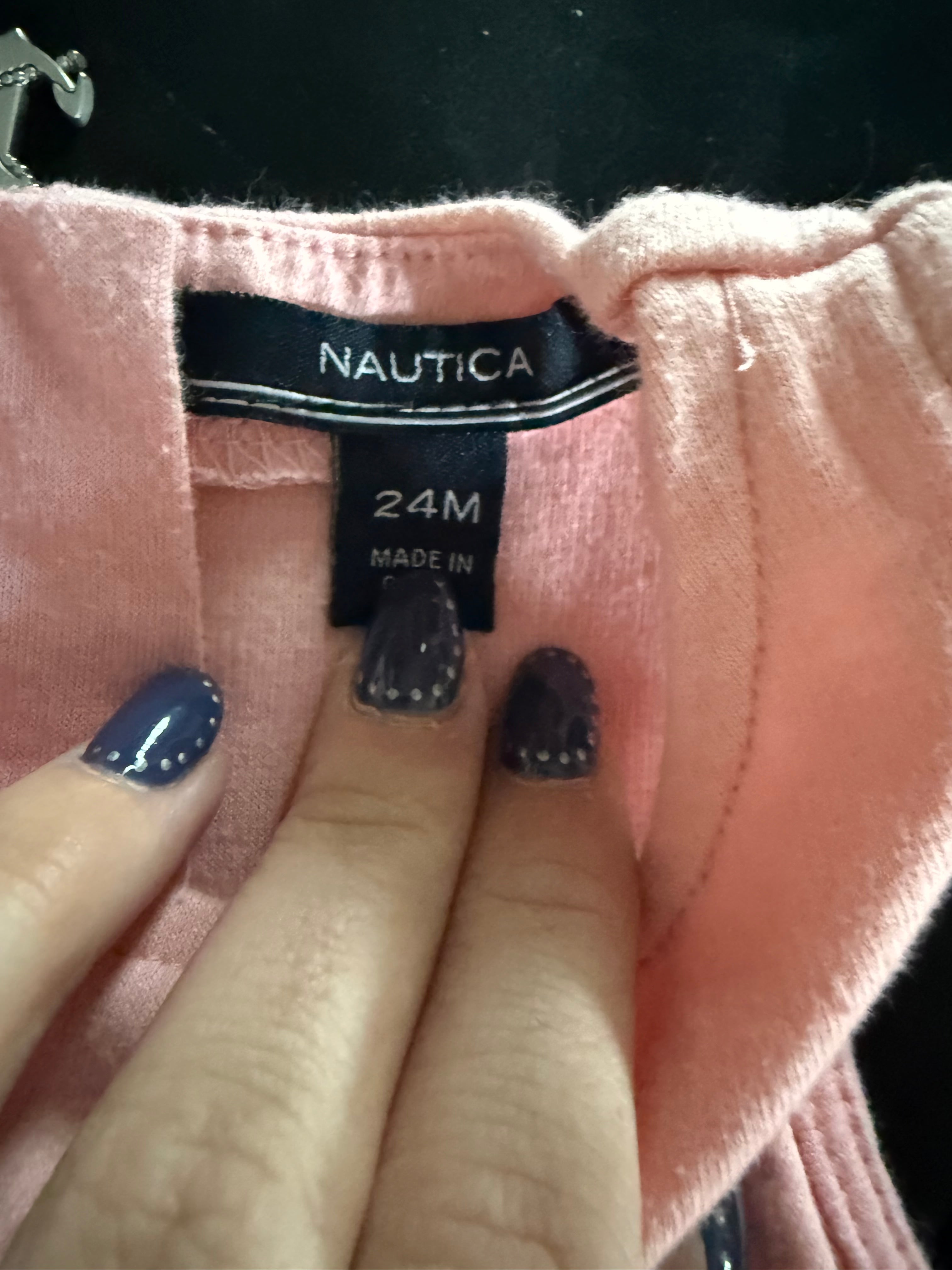 Y2K Nautica Red/Pink Athletic Dress