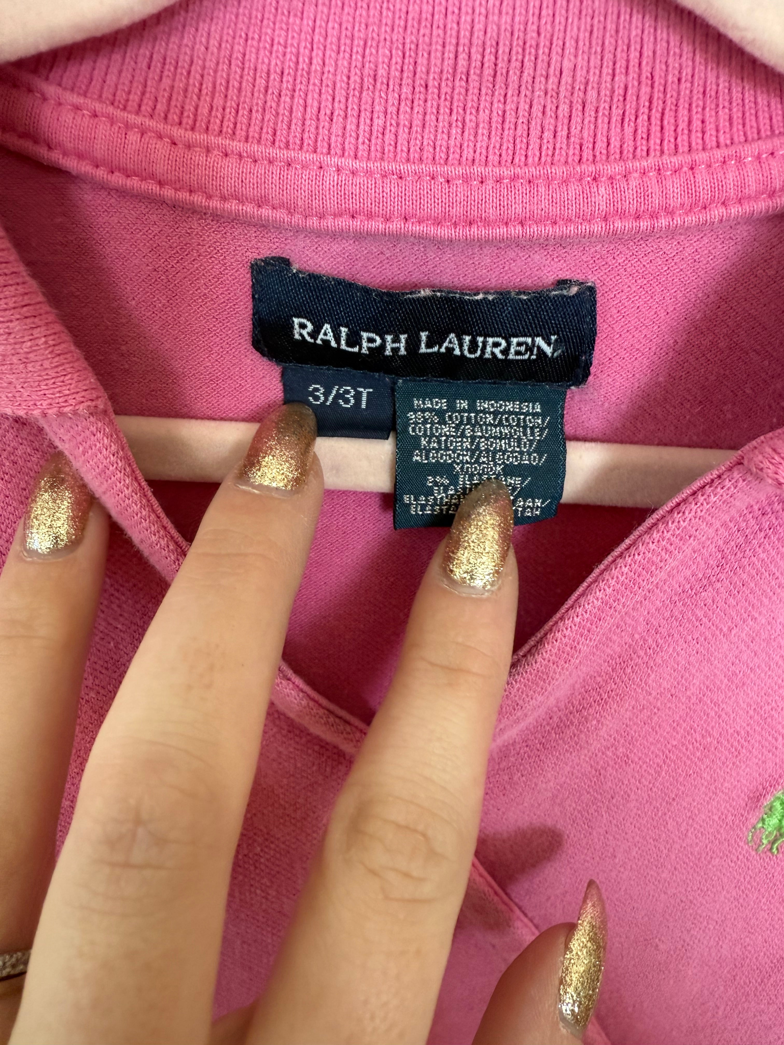 Y2K Ralph Lauren Pink Dress