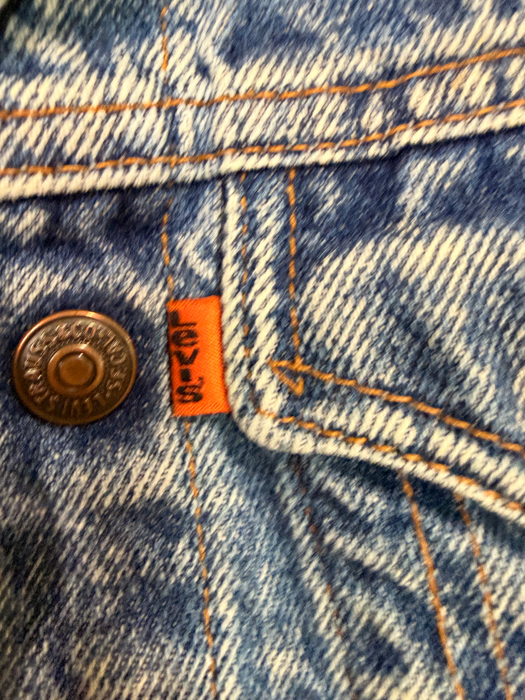 Vintage Levi's Orange Tab Denim Jacket