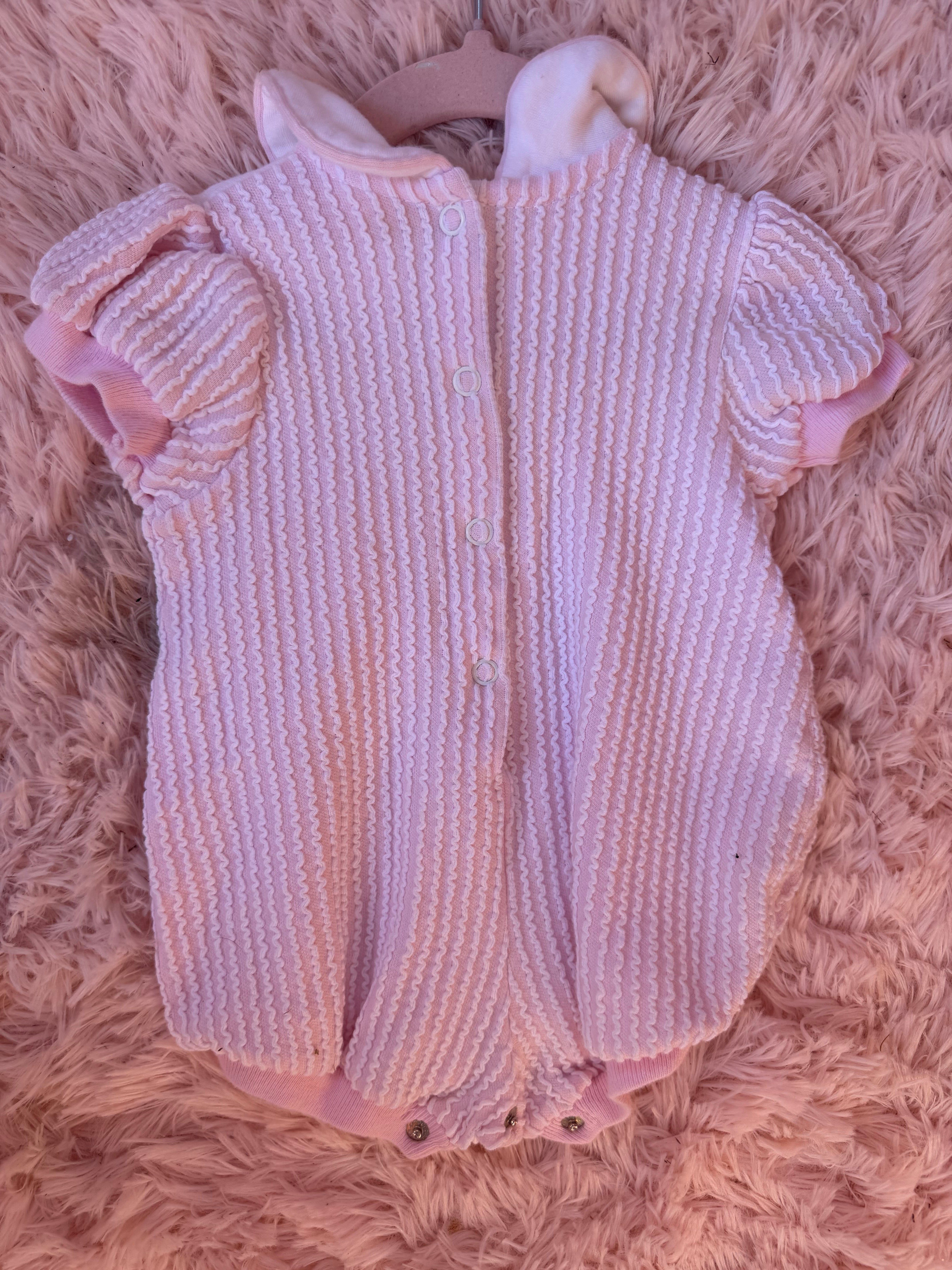 Vintage Baby Dior Strawberry Bubble Romper – DearElliemae