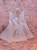 White Vintage "slip" Dress