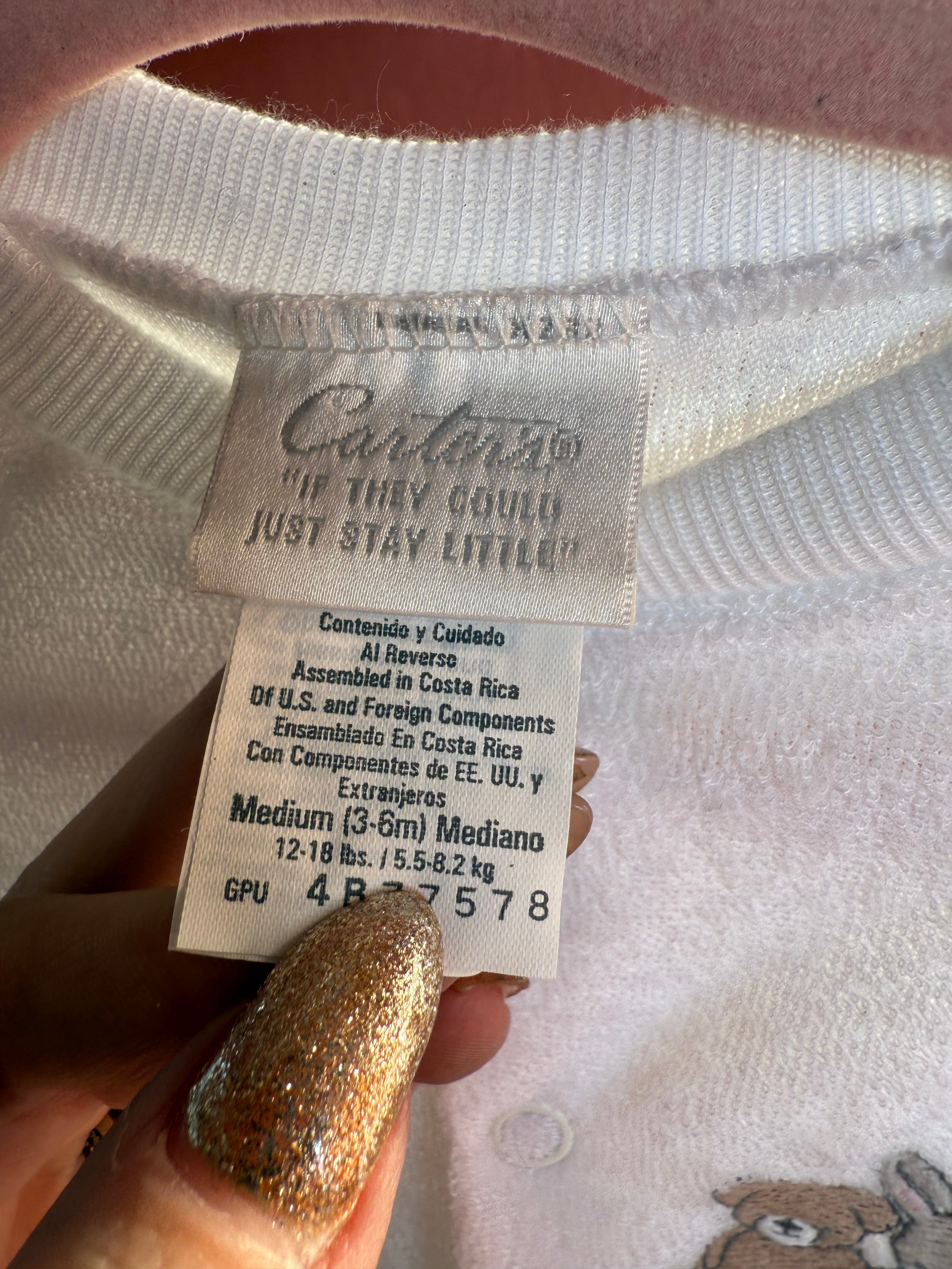 Vintage NWT Carter's Sleeper