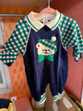 Vintage Dapper Teddy Bear Jumper