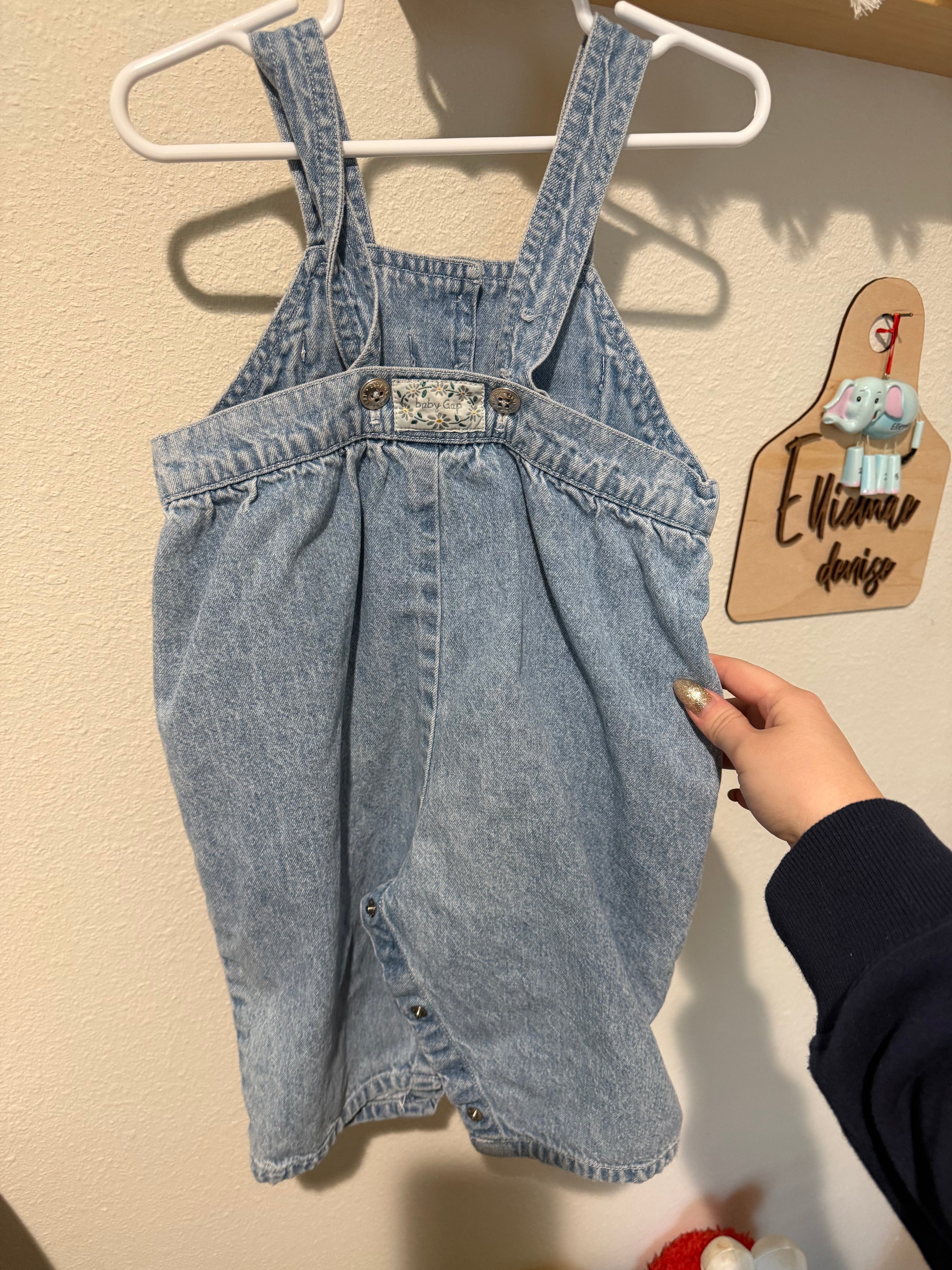 Vintage Denim Overalls