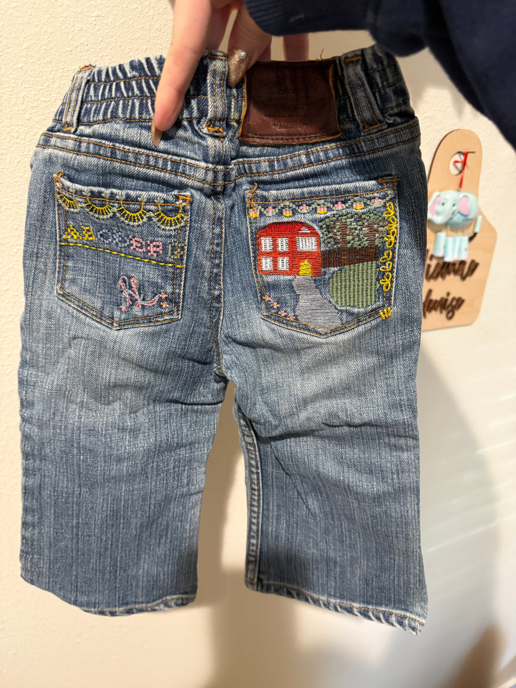 Vintage RARE Ralph Lauren Embroidered Jeans