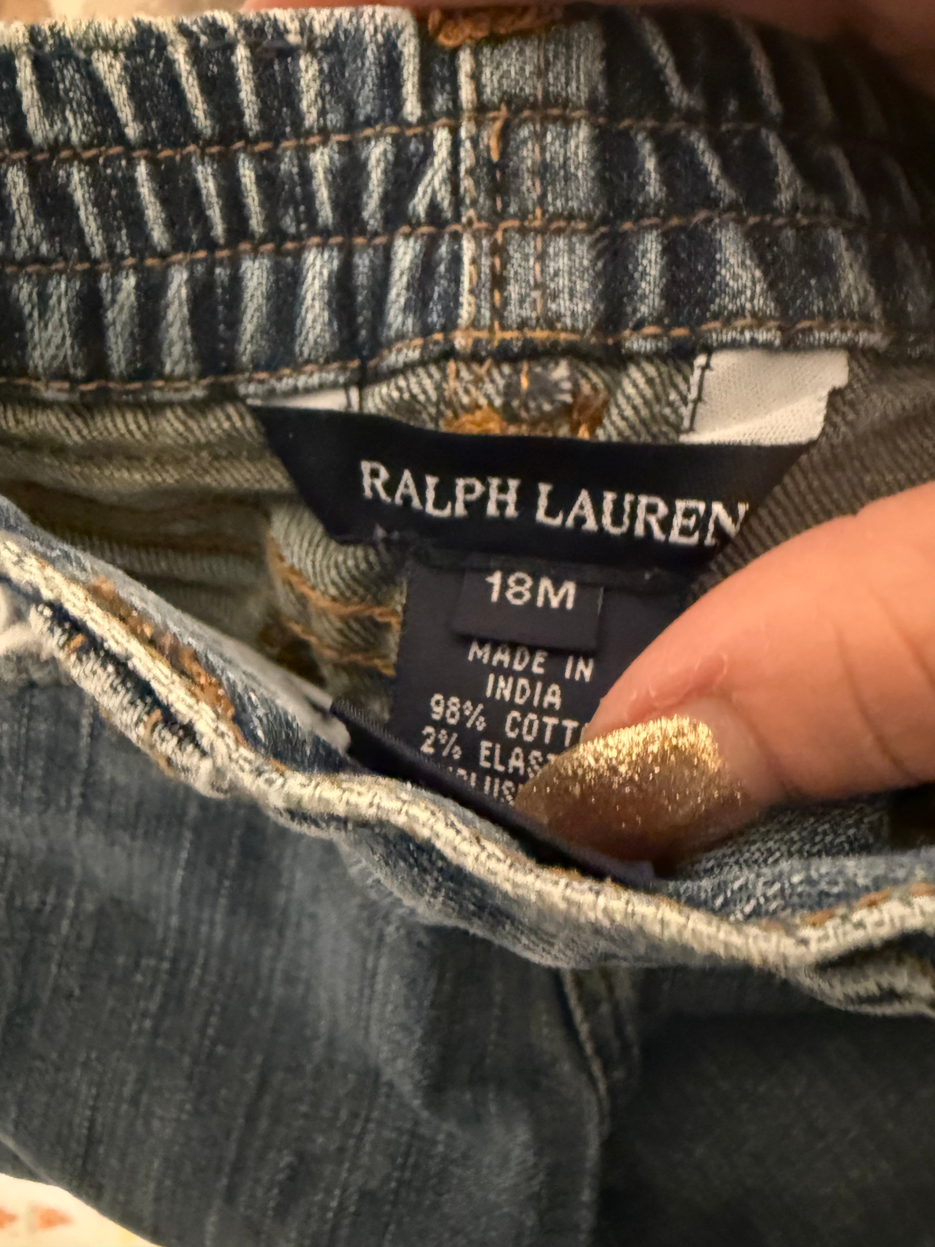 Vintage RARE Ralph Lauren Embroidered Jeans