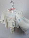 Vintage Sweater/Hat/Mittens Set