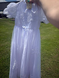 Vintage NWT Christening Gown with Bonnet