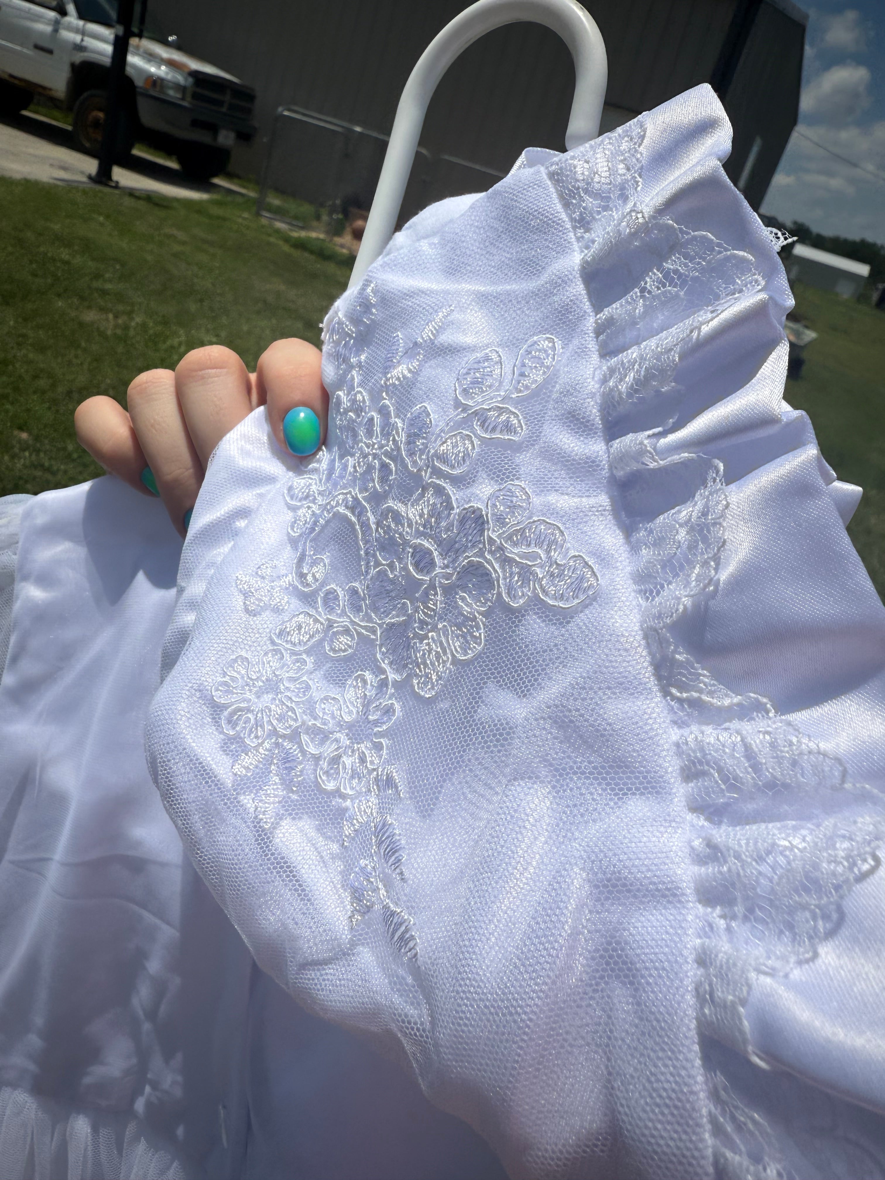 Vintage NWT Christening Gown with Bonnet