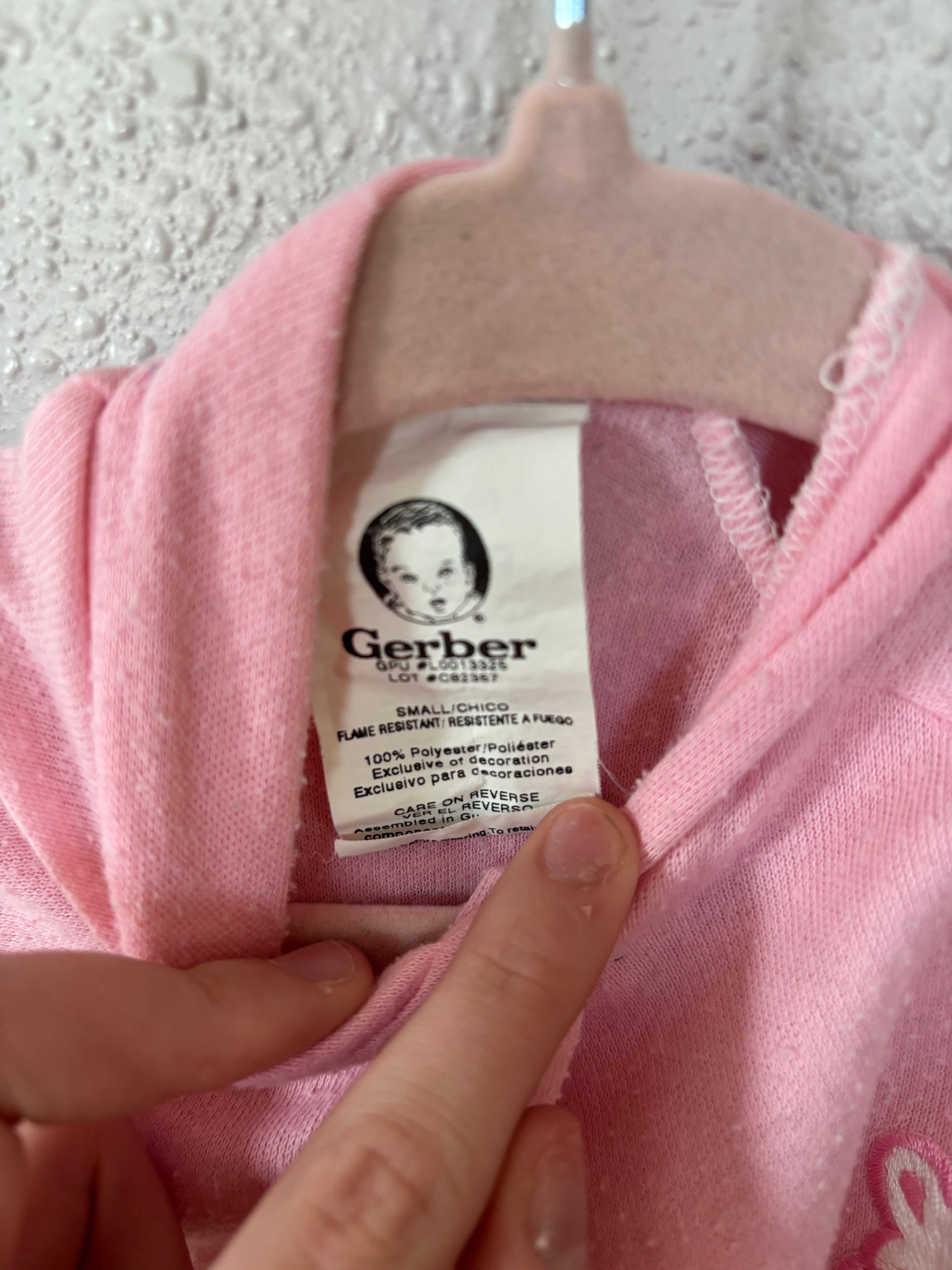 Vintage Pink Bunny Sleeper