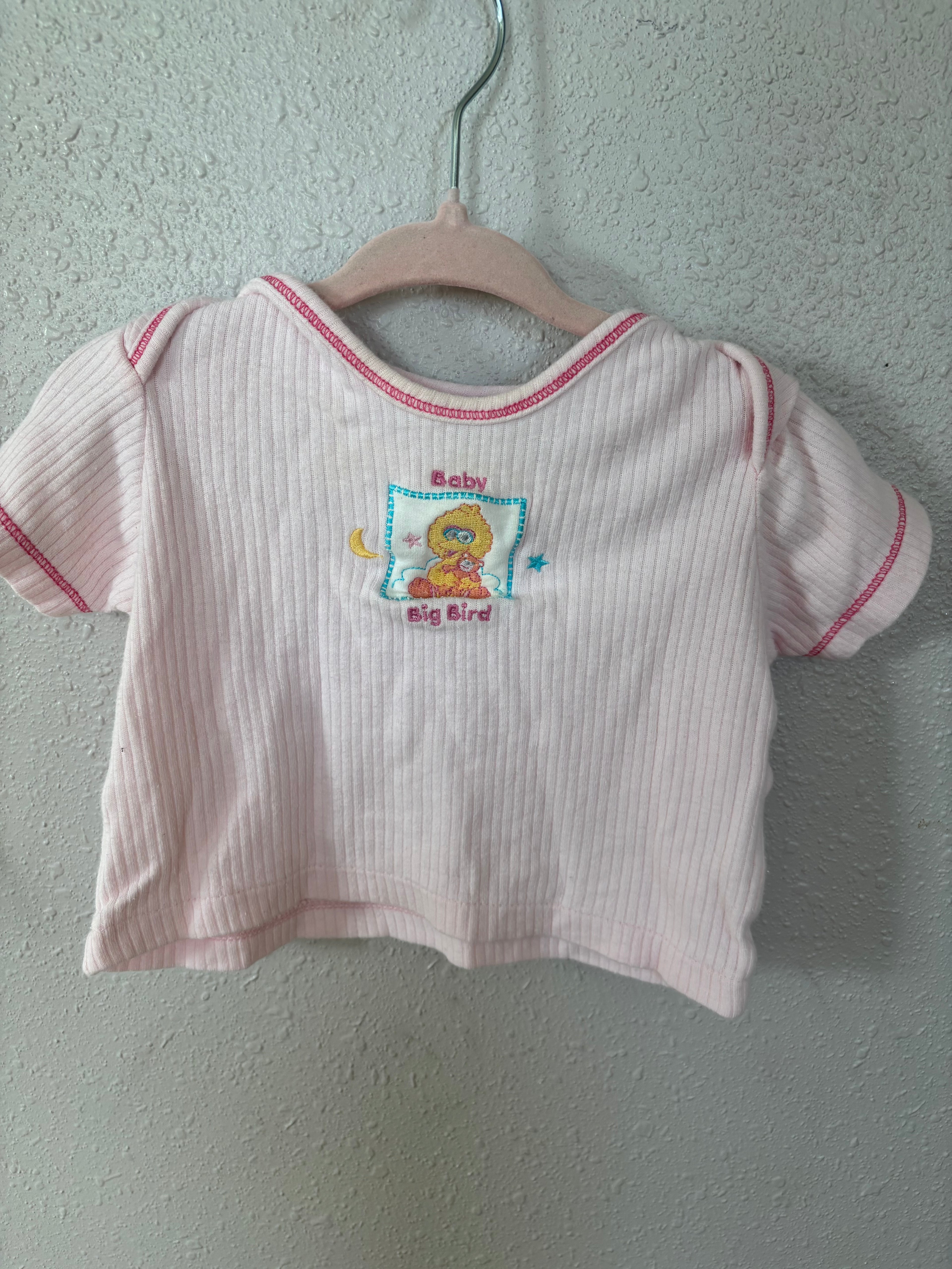 Sesame Street Big Bird Pink Tee