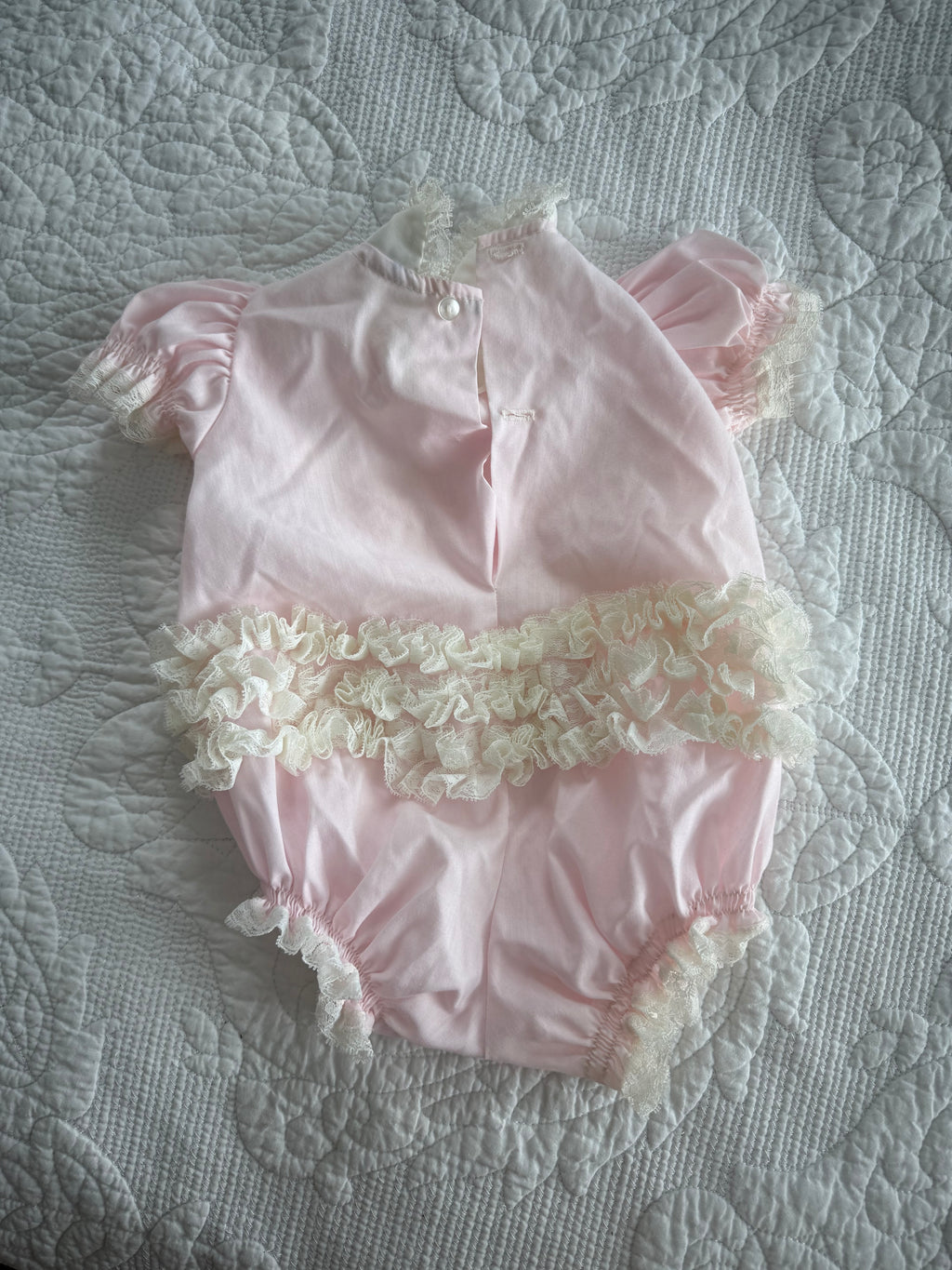 Vintage Bryan Pink Ruffle Bubble