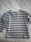 Vintage McKids 3/4 Length Striped Shirt