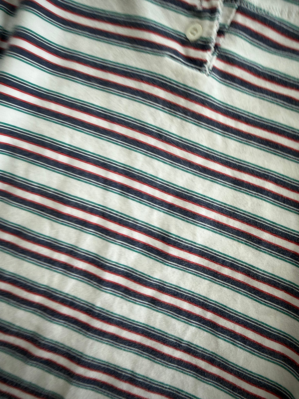 Vintage McKids 3/4 Length Striped Shirt