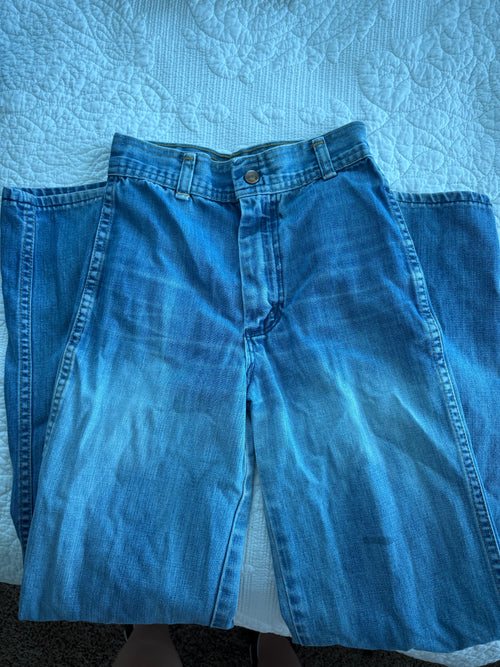 1970's Retro Denim Jeans
