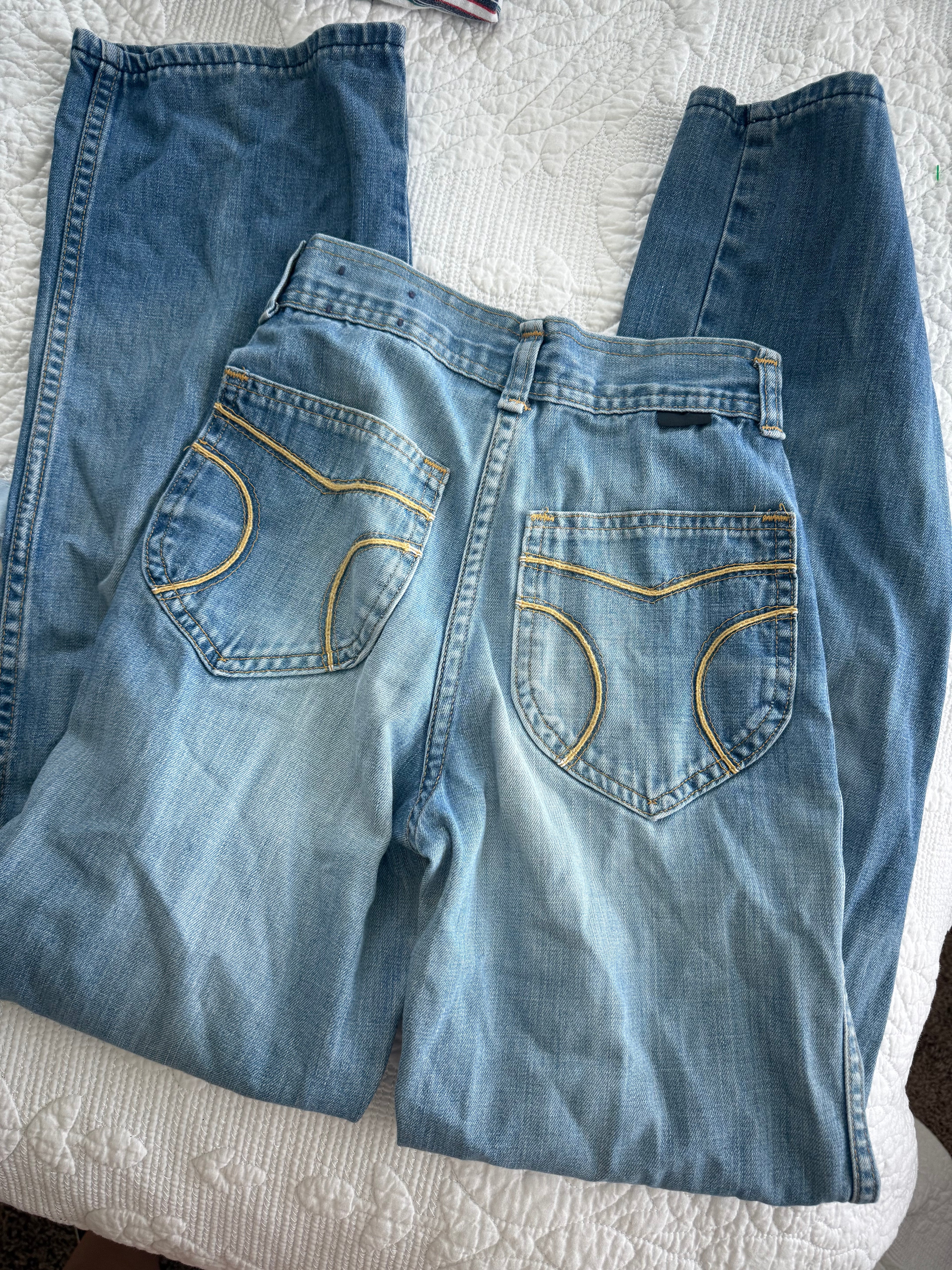 1970's Retro Denim Jeans
