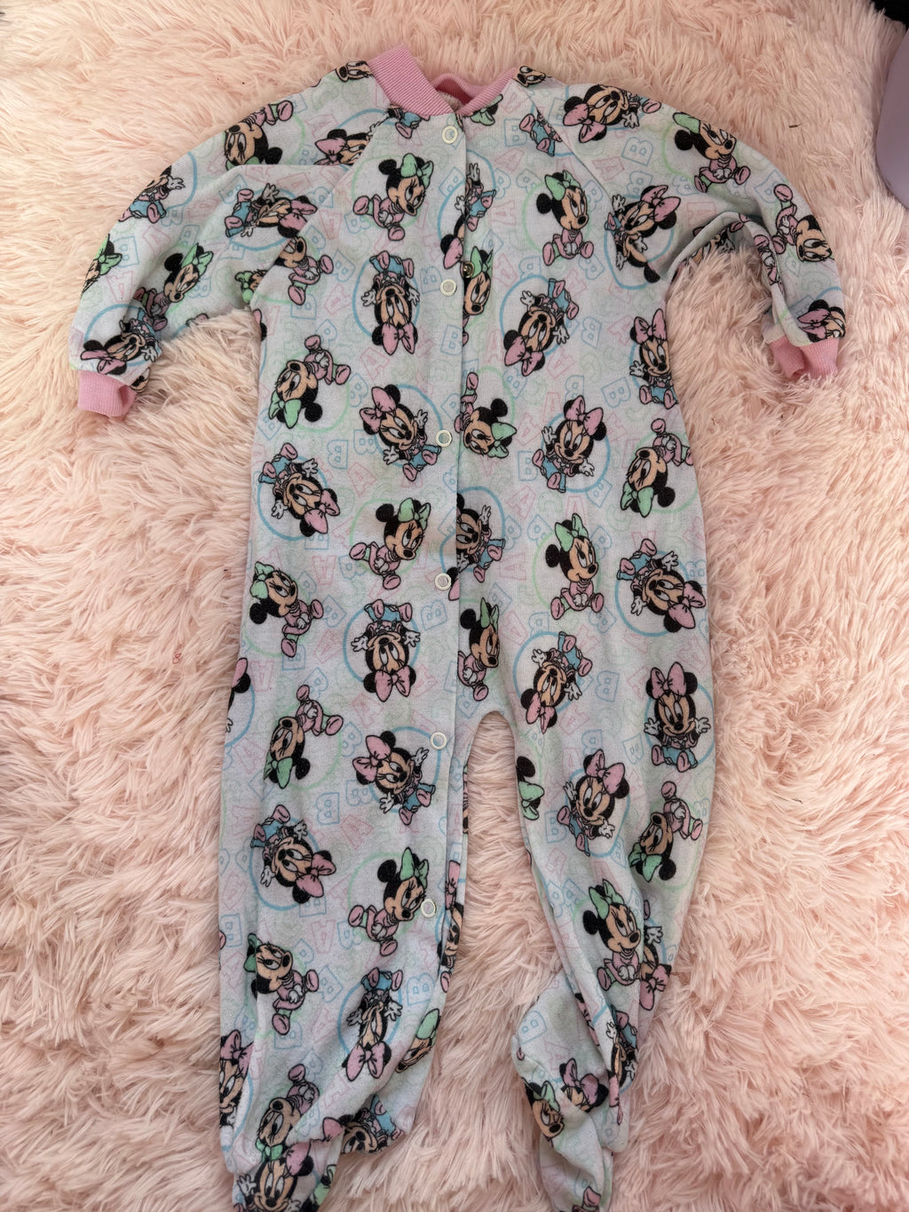 Vintage Disney Baby Minnie Sleeper