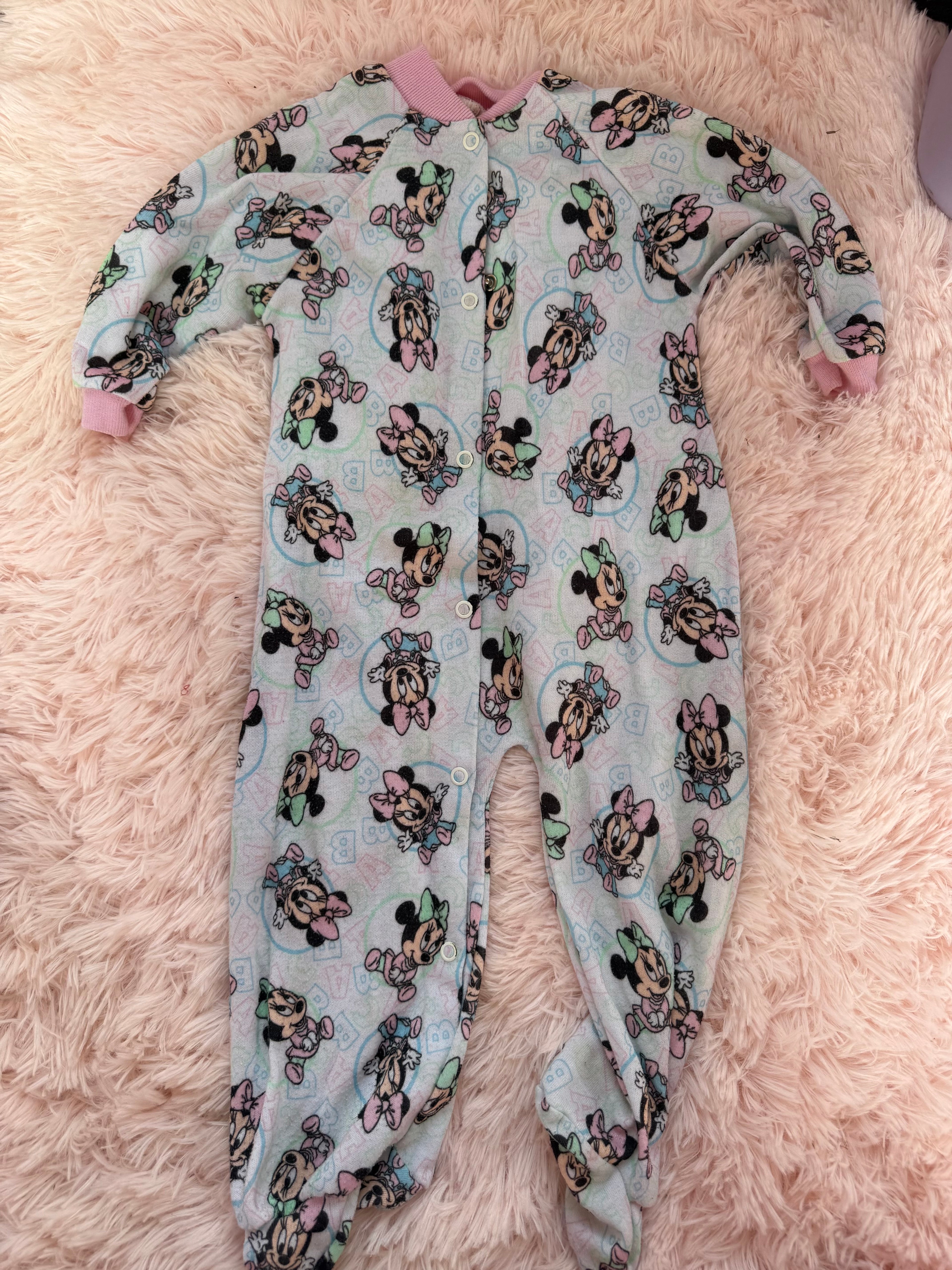 Vintage Disney Baby Minnie Sleeper